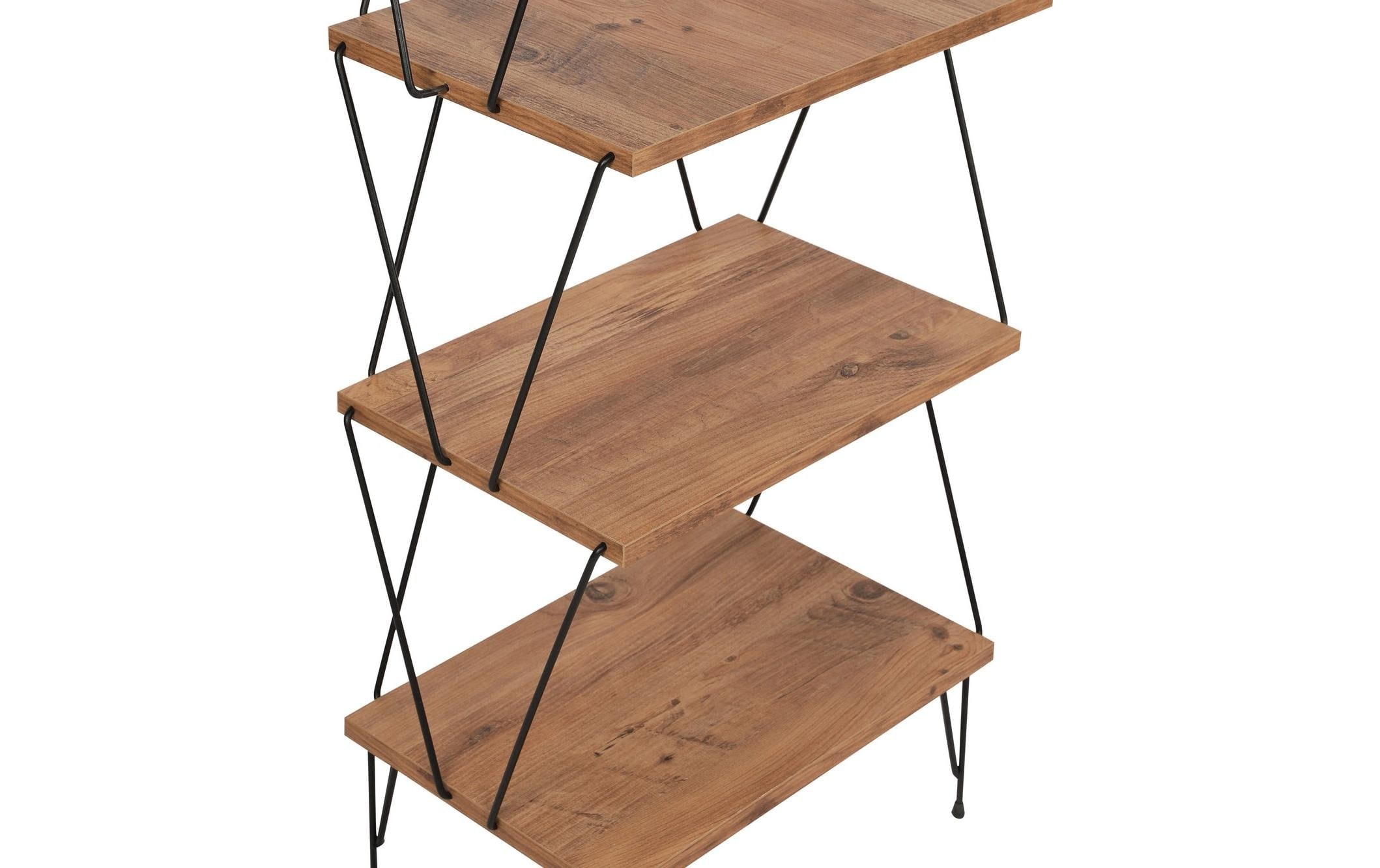 WOODY FASHION Étagère »Balaban 48 x 165 x 31 cm, Braun«