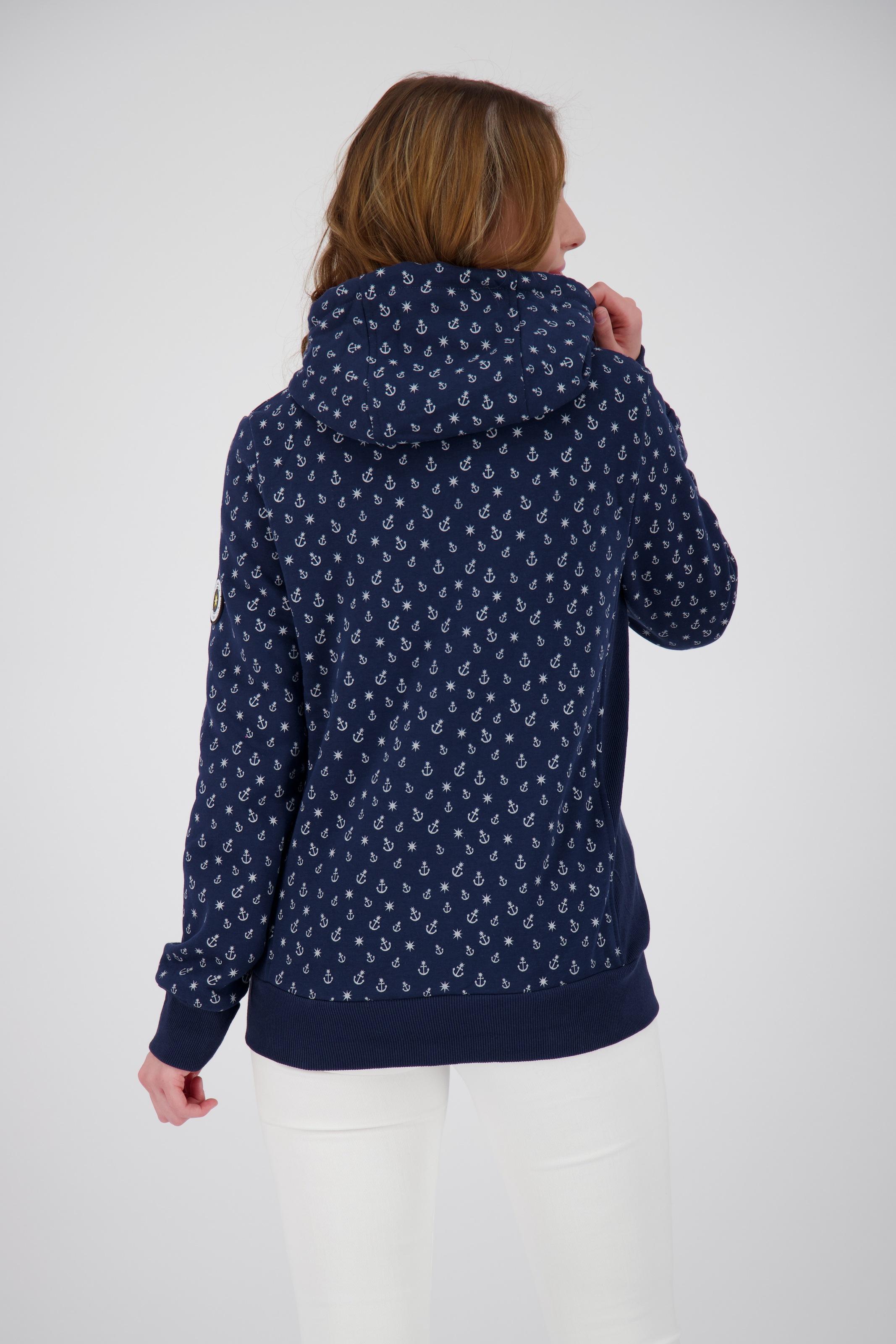 ankerglut Kapuzensweatshirt »ANCHORAGE Women«, in lässigem Oversized-Schnitt
