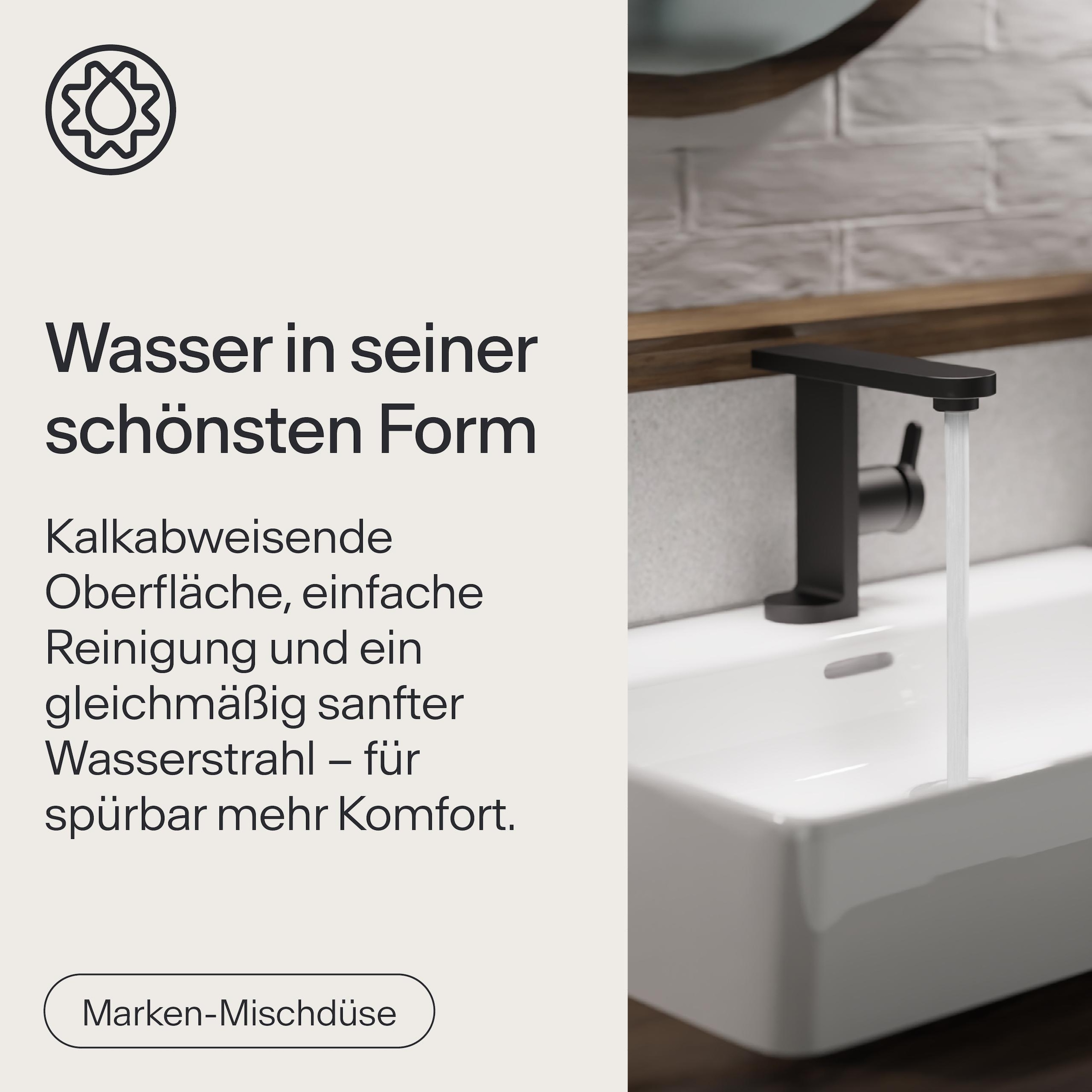 WASSERWERK Robinet de lavabo »WT 15« incl. popup, économie d'eau