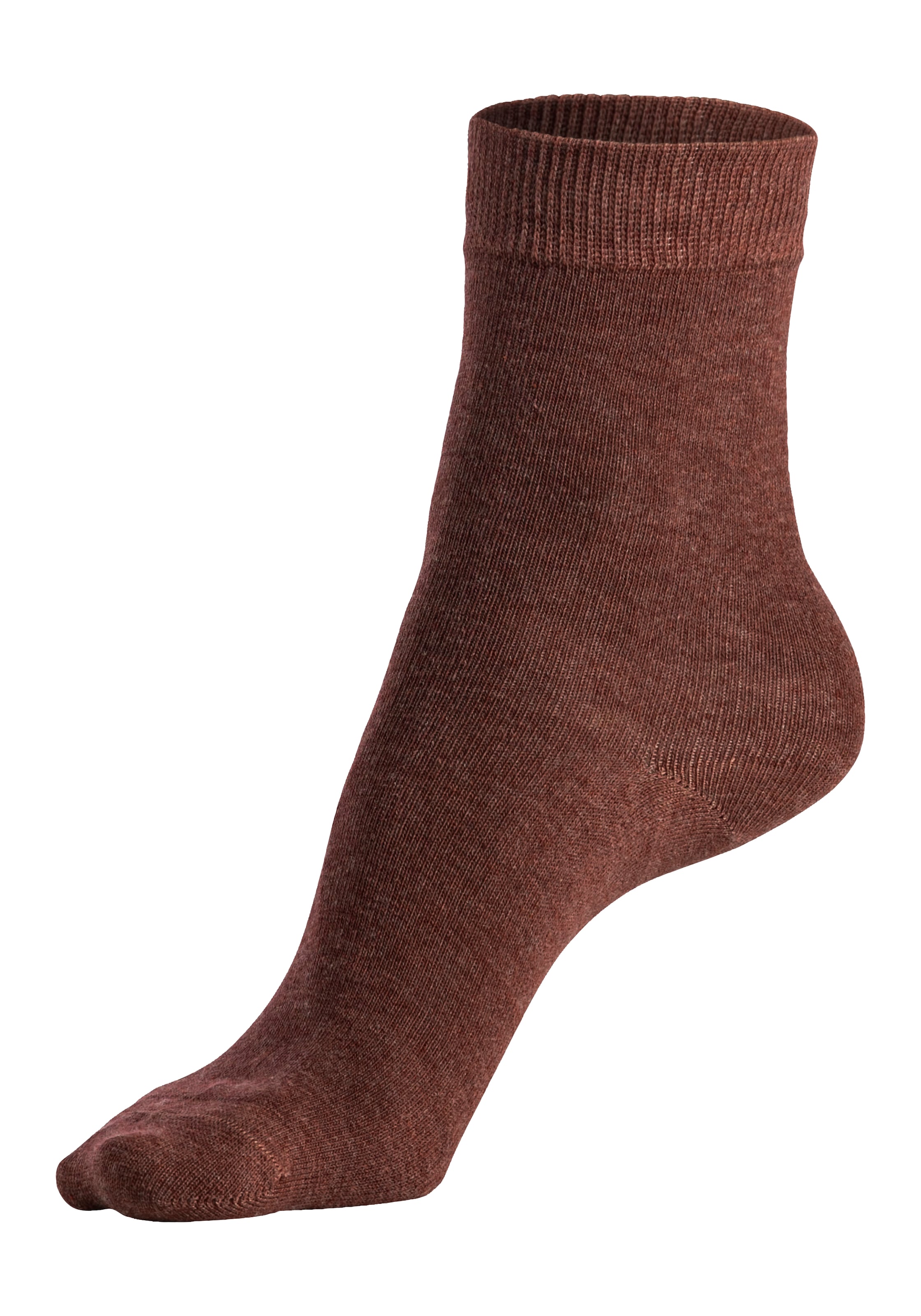 LASCANA Chaussettes basiques Paquet, 7 cuis tlg. en couleurs mélangées vives
