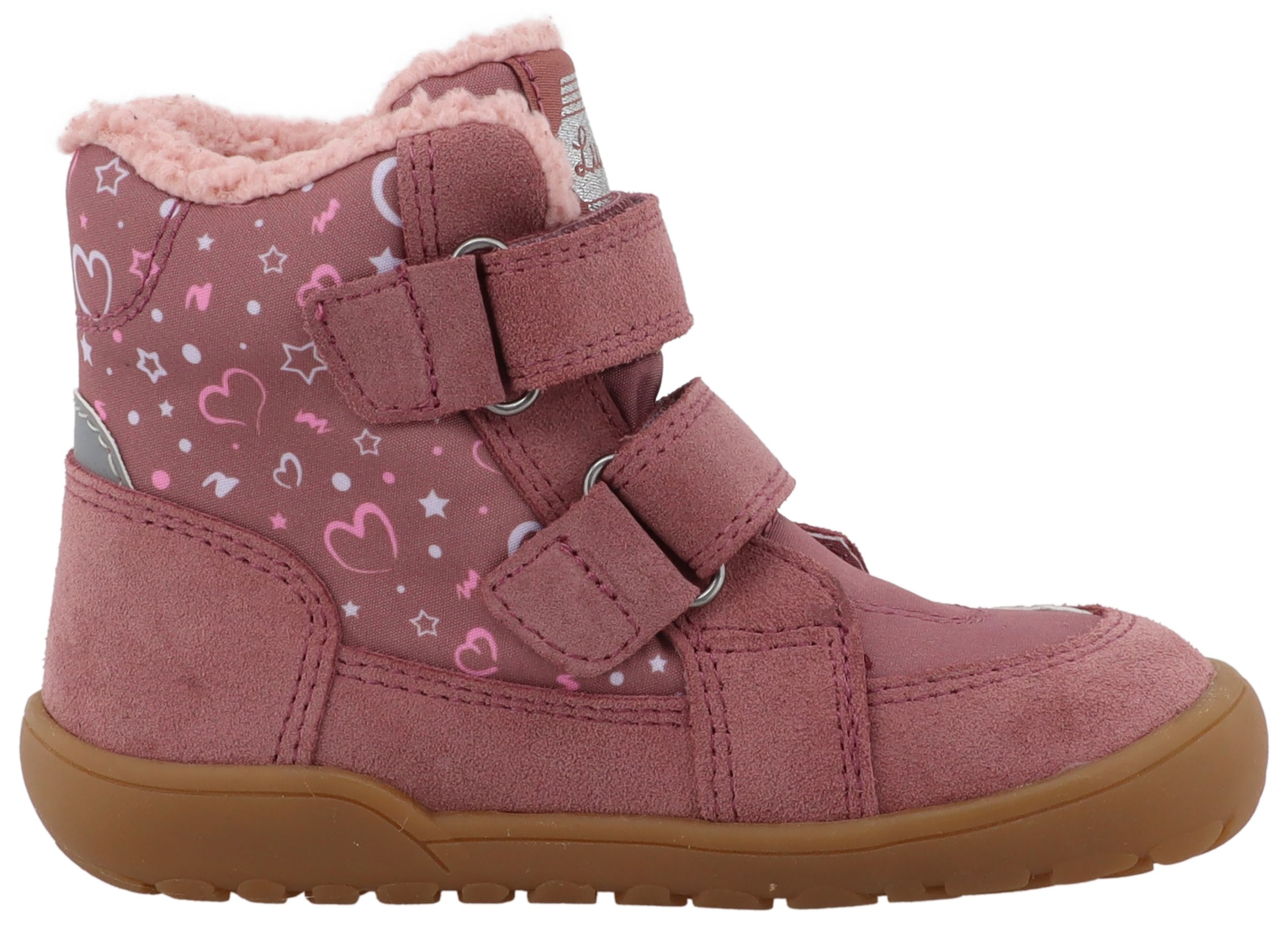 Lurchi »Jilly Barefoot-TEX«  Klettschuh mit Warmfutter, Grössenschablone zum Download