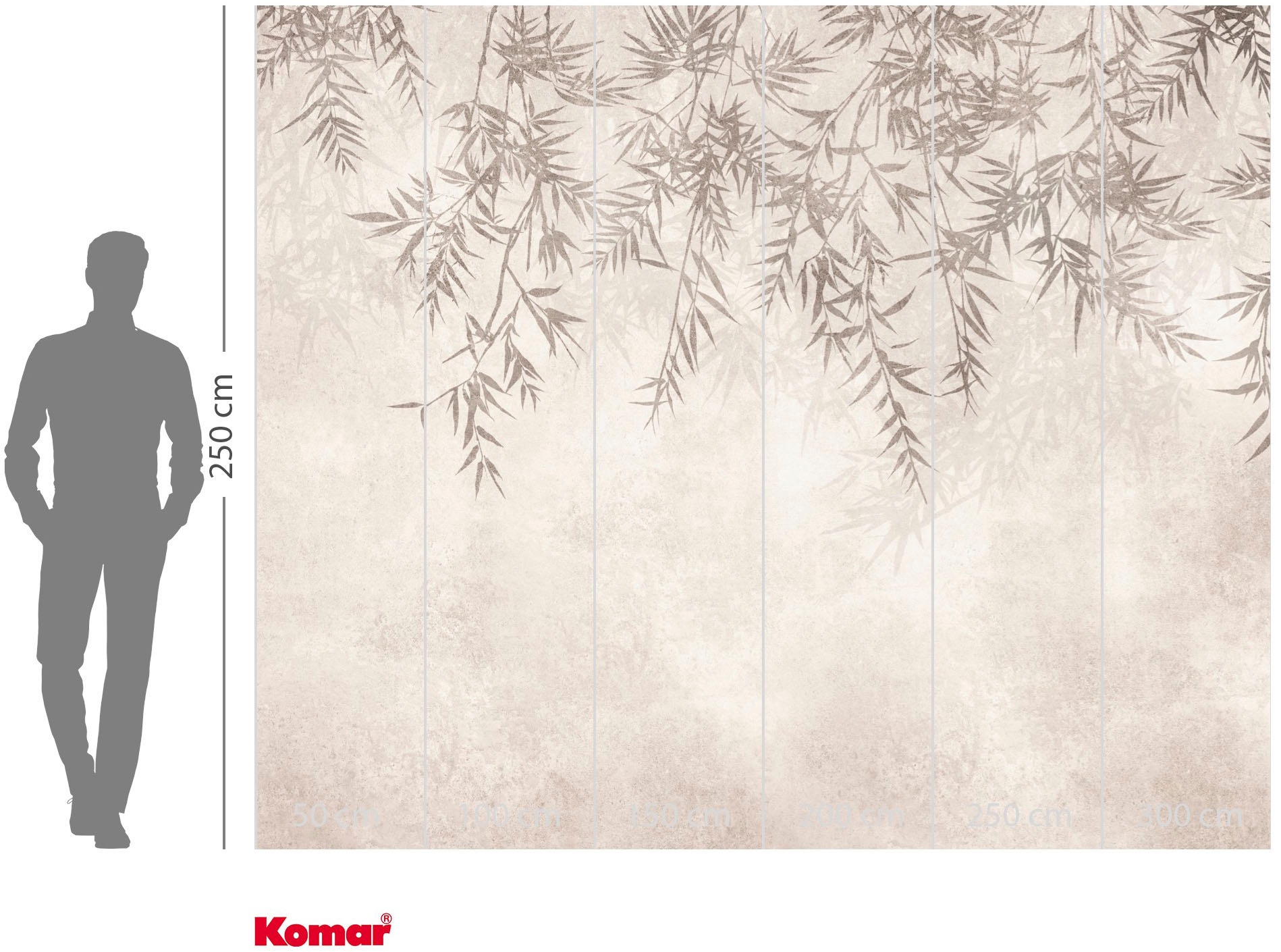 Komar Fototapete »Vlies Fototapete - Alizé - Grösse 300 x 250 cm« Motiv | bedruckt glatt