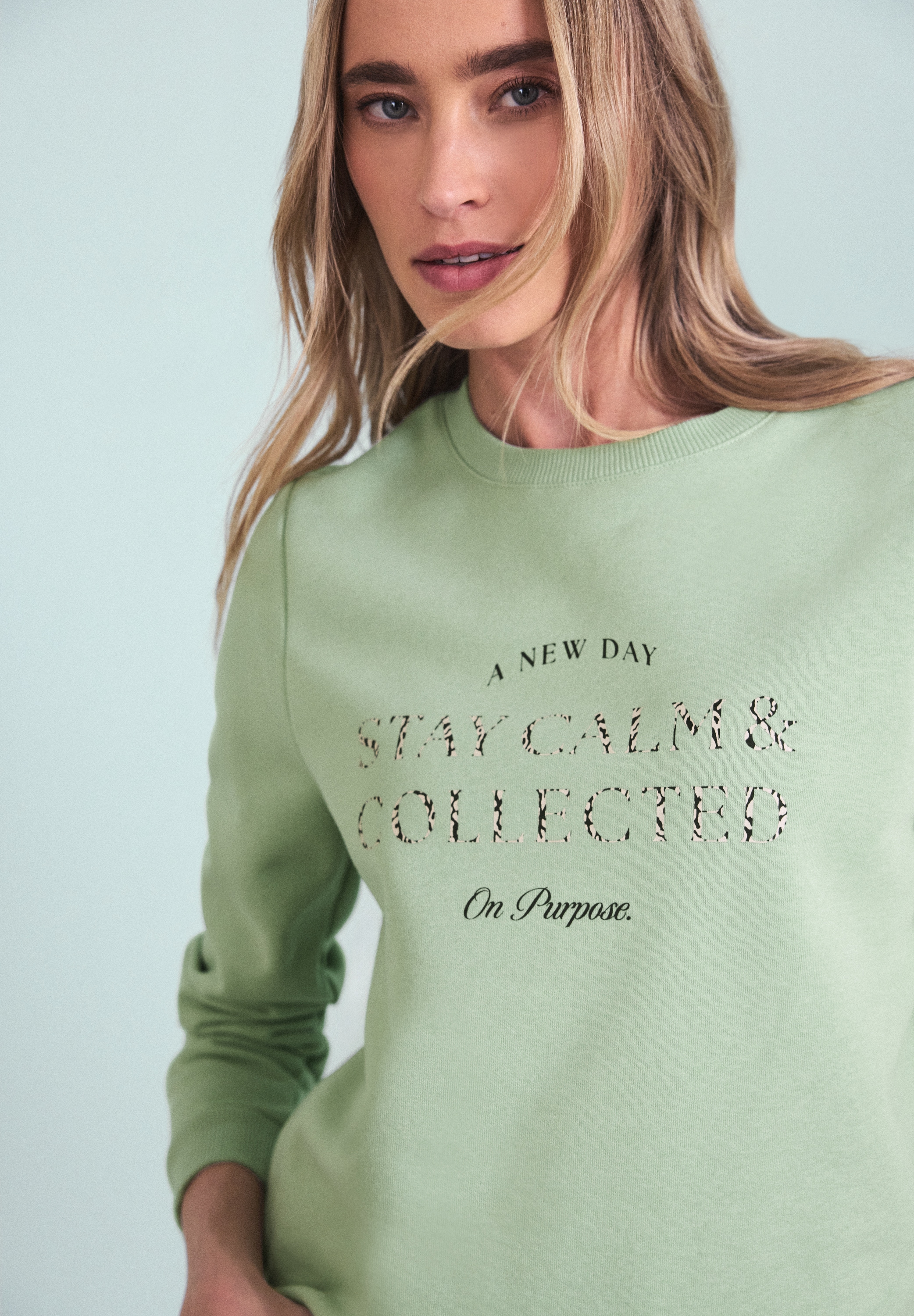 STREET ONE Sweatshirt , mit Schriftzug
