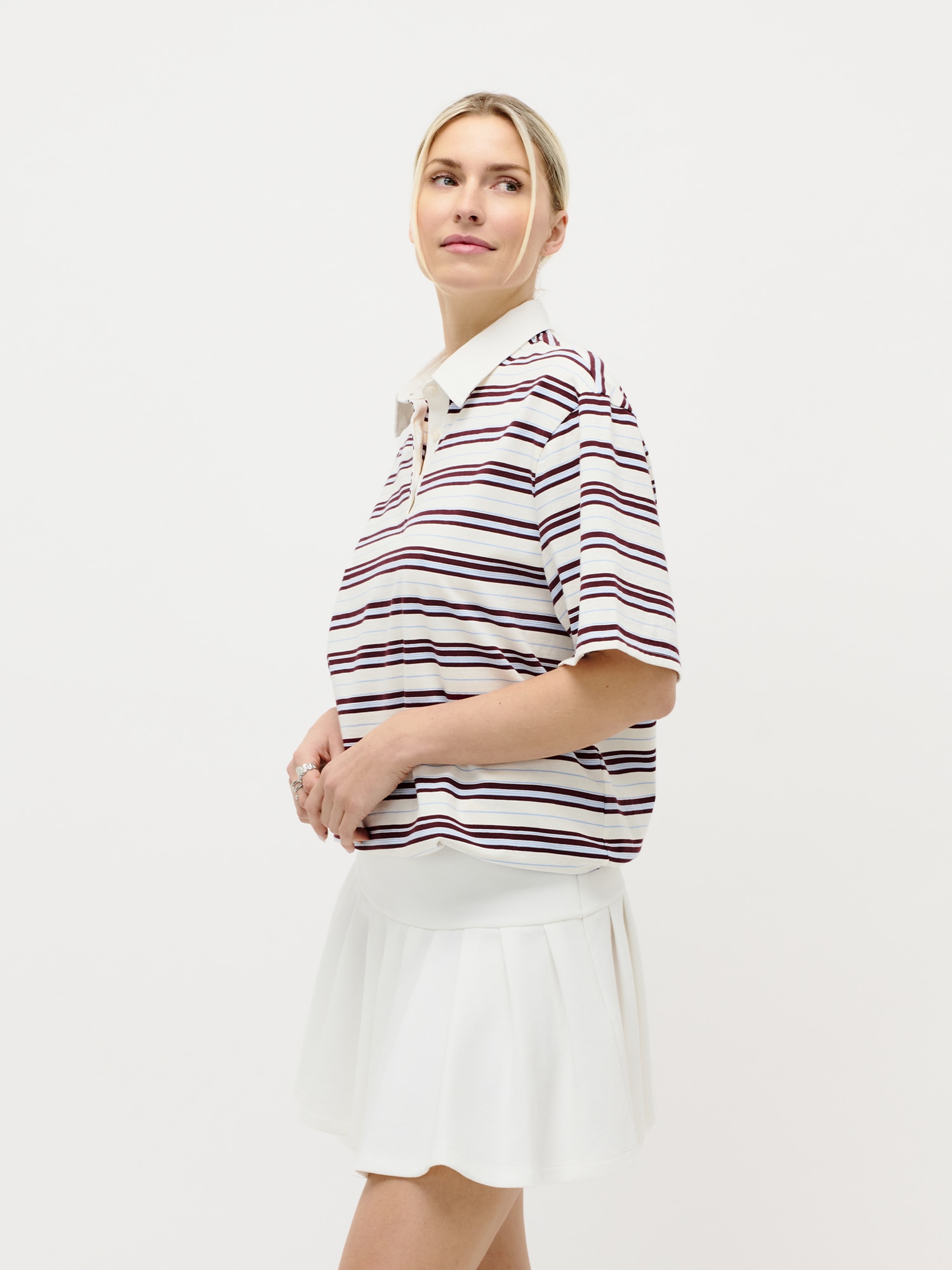 LeGer Polo »Cora, LeGer by Lena Gercke« En coton, coupe oversize
