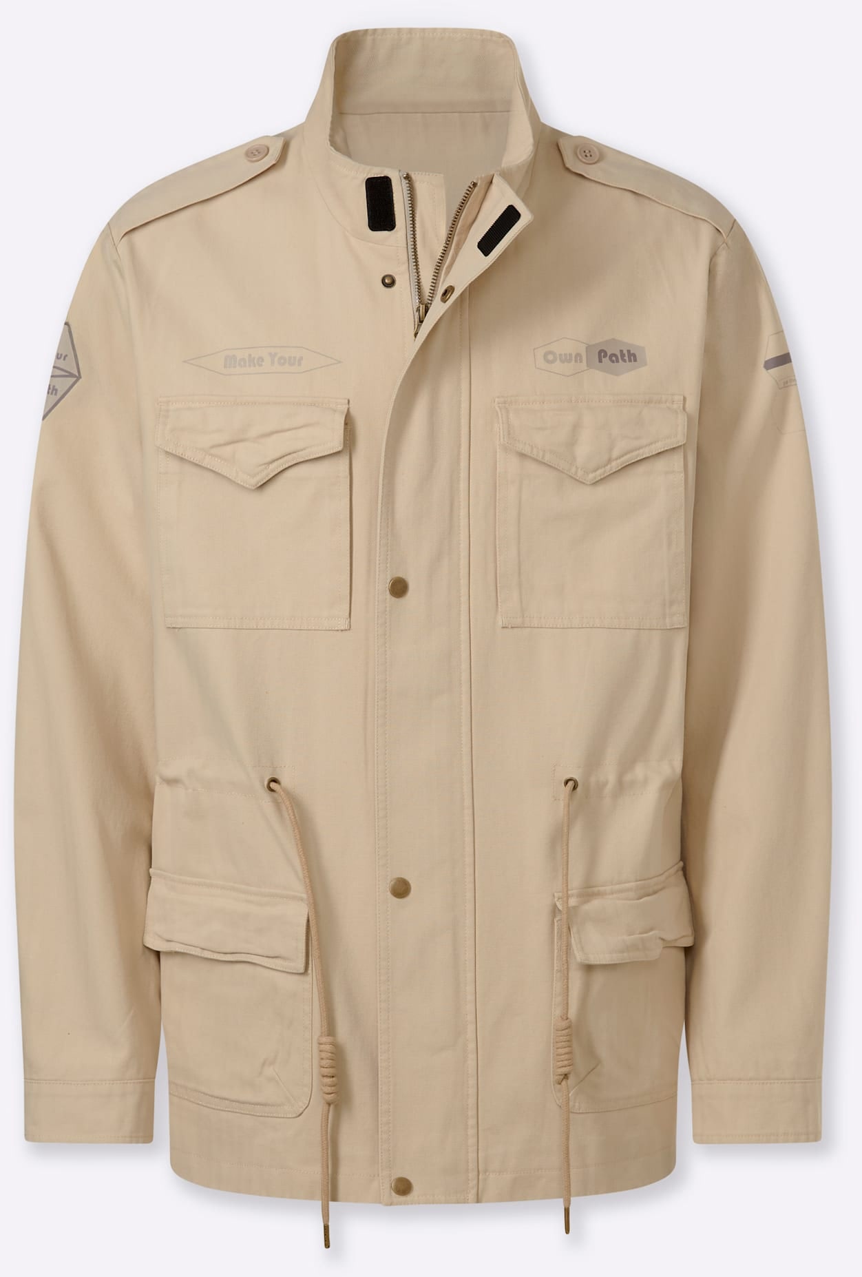 Marco Donati Langjacke ohne Kapuze