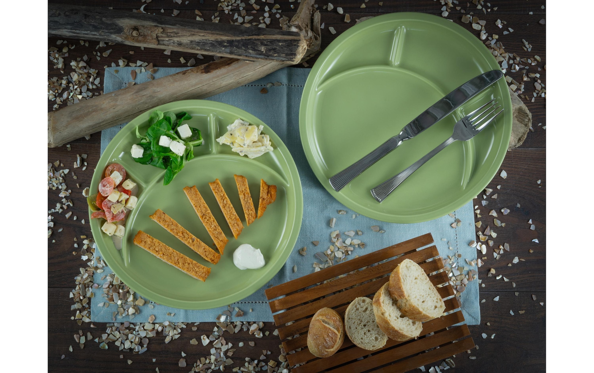 CreaTable Assiette à fondue »Fondue-Teller«