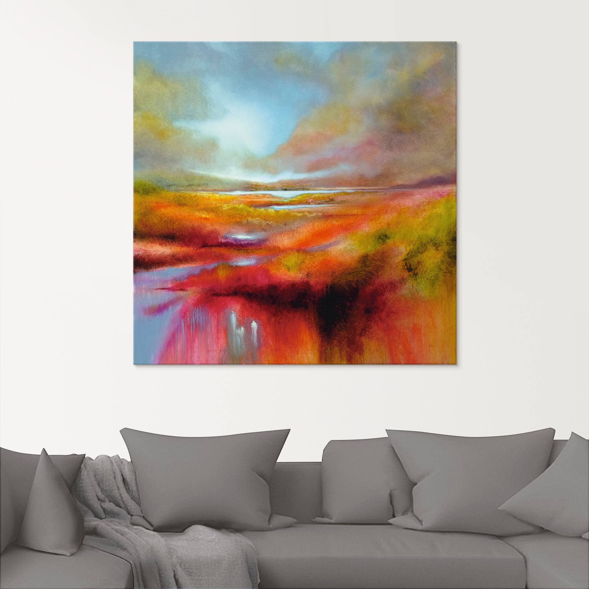 Artland Glasbild »Ein perfekter Tag I« Berge 1 Stk. tlg. in verschiedenen Grössen