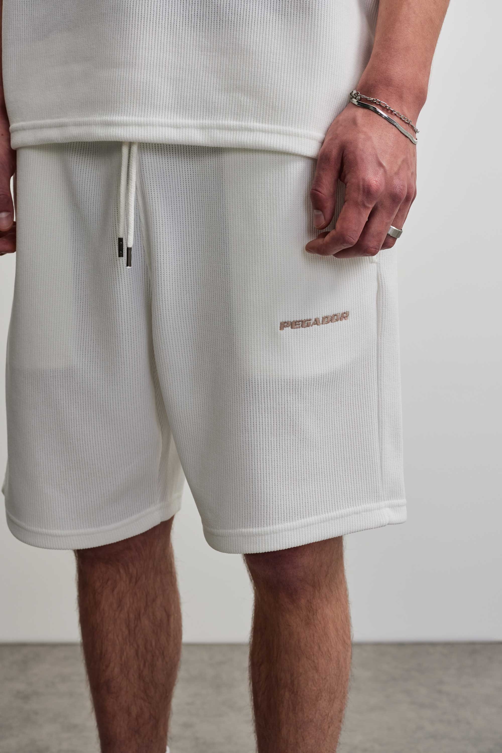 PEGADOR Sweatshorts »LAGOS SOFT RIB SHORTS«