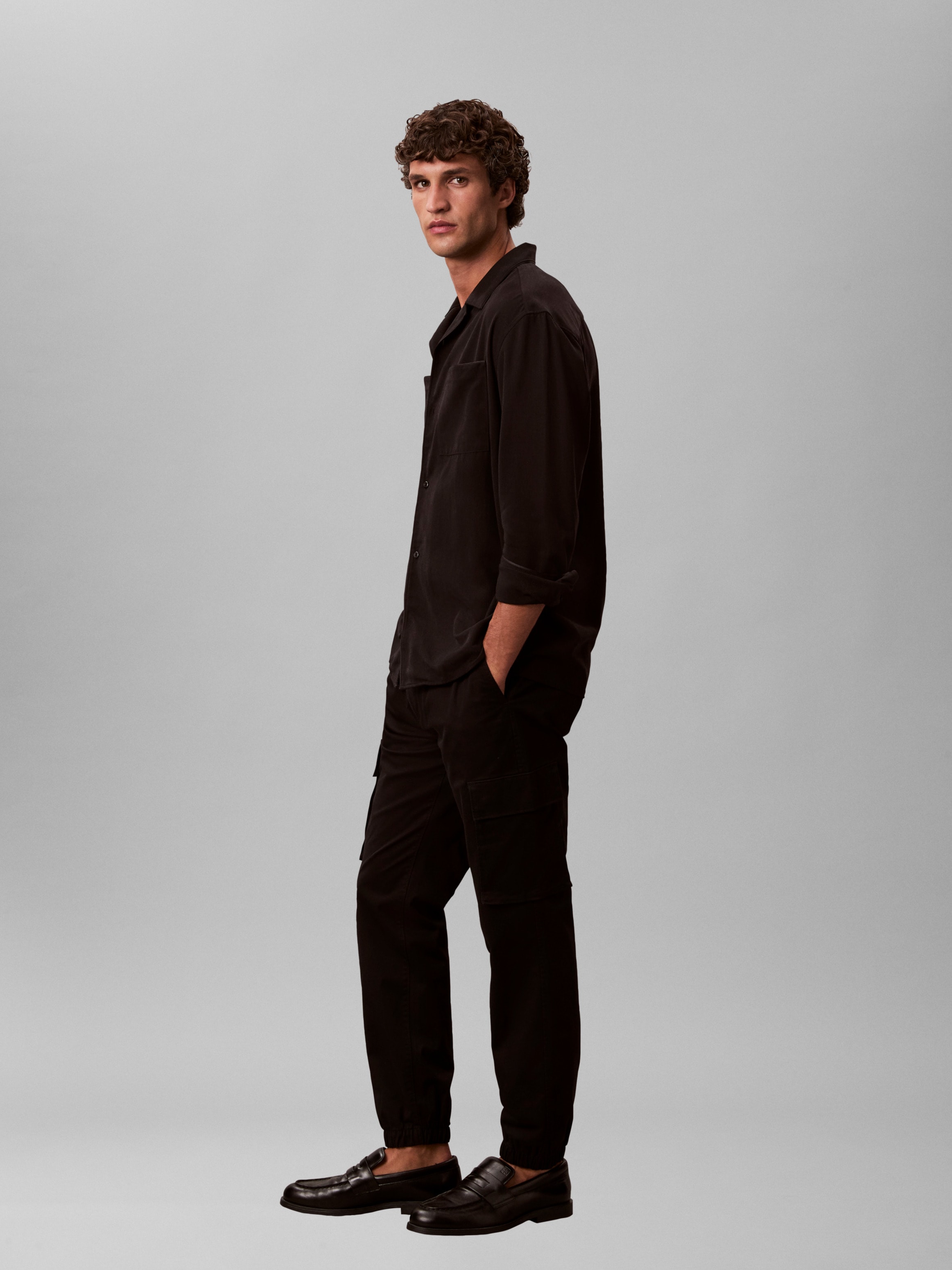 Calvin Klein Jeans Cargohose  elastischer Bund, Skinny fit, Cargotaschen