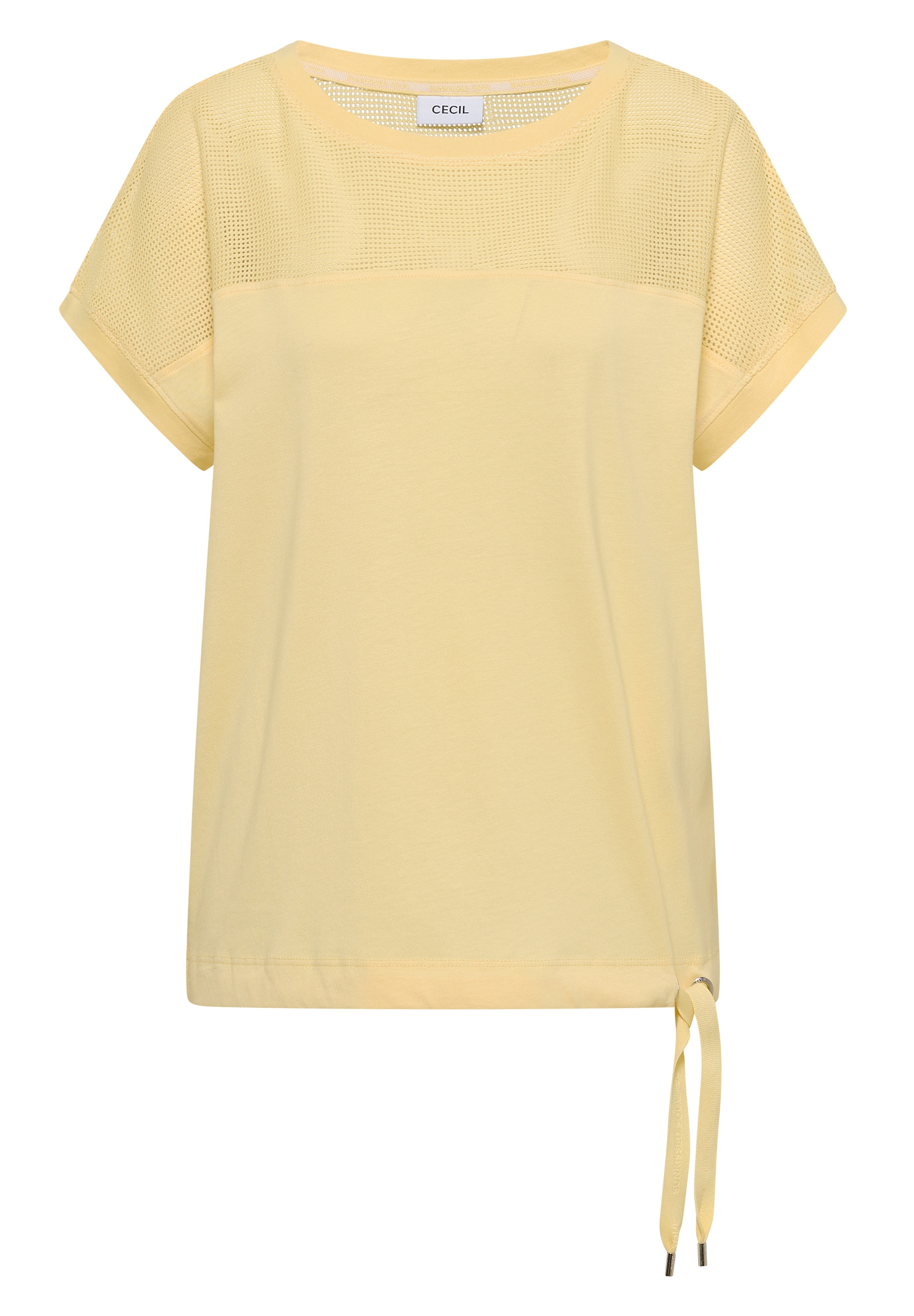 Cecil T-shirt Légèreté estivale grâce au détail en mesh