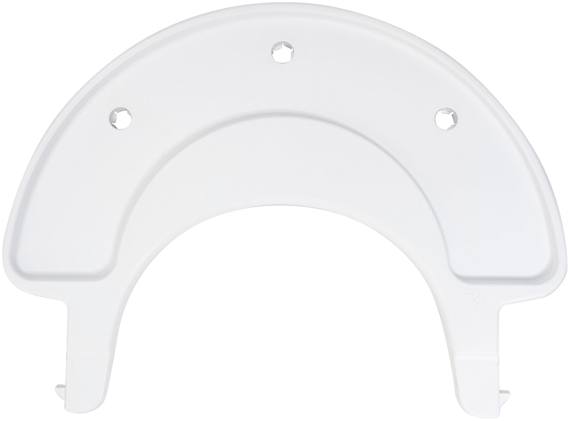 Hauck Hochstuhltablett »Alpha Play Tray, White« aus recyceltem Material