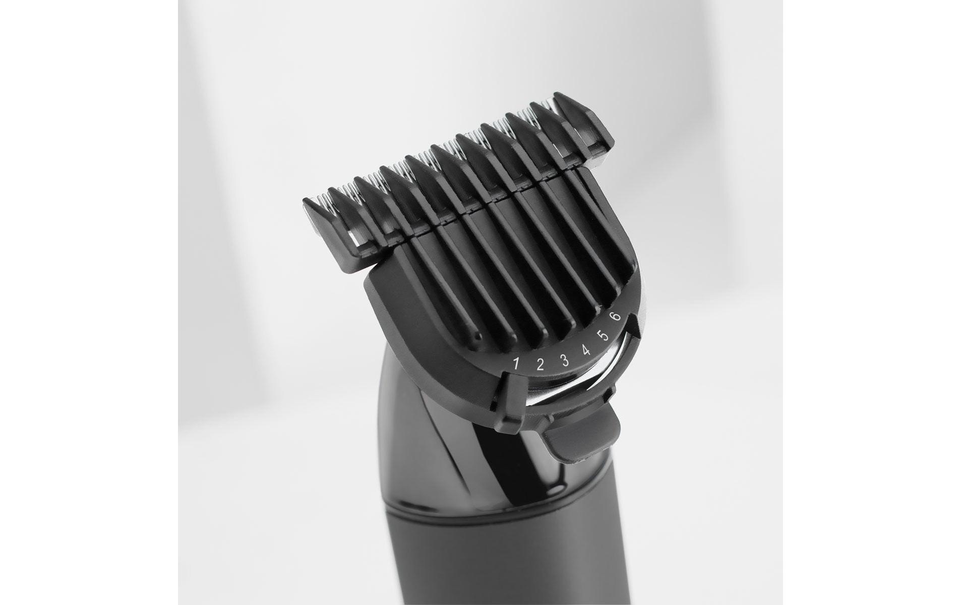 BaByliss Bartschneider »BaByliss Super-X Metal Barttrimmer, Bartschneider, wasserdicht, T996E« 2 Aufsätze Japanischer Stahl, 2 Kammaufsätze mit 6 Positionen 1–6mm, kabellos