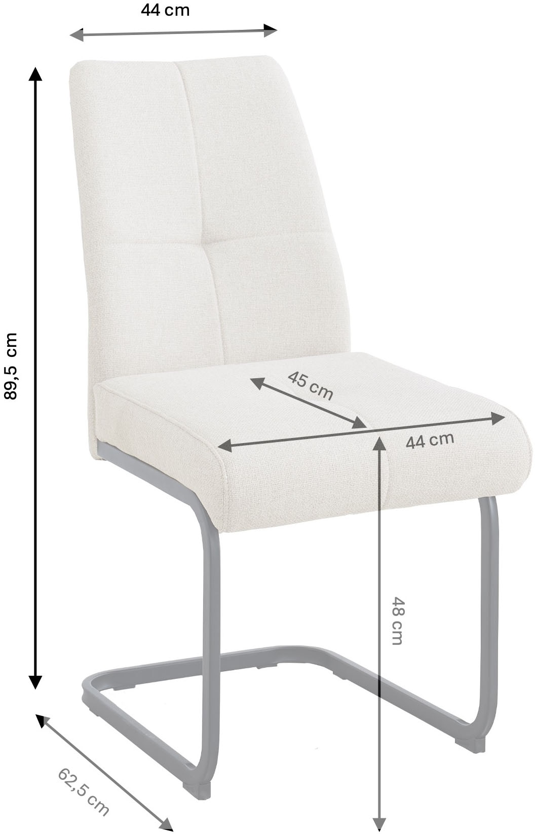 GOODproduct Eckbankgruppe »Alabama« Spar-Set, 4 tlg. Sitzgruppe mit Federkern, 2 Freischwingern und Sinterstein-Tisch