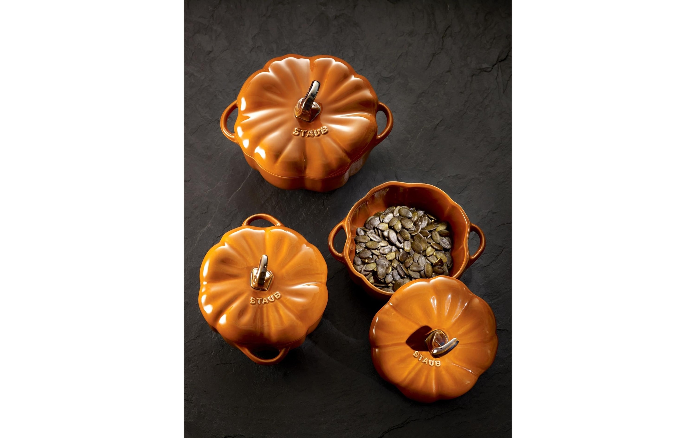 STAUB Rôtissoire »Cocotte Kürbis 12 cm, 0.5 l«