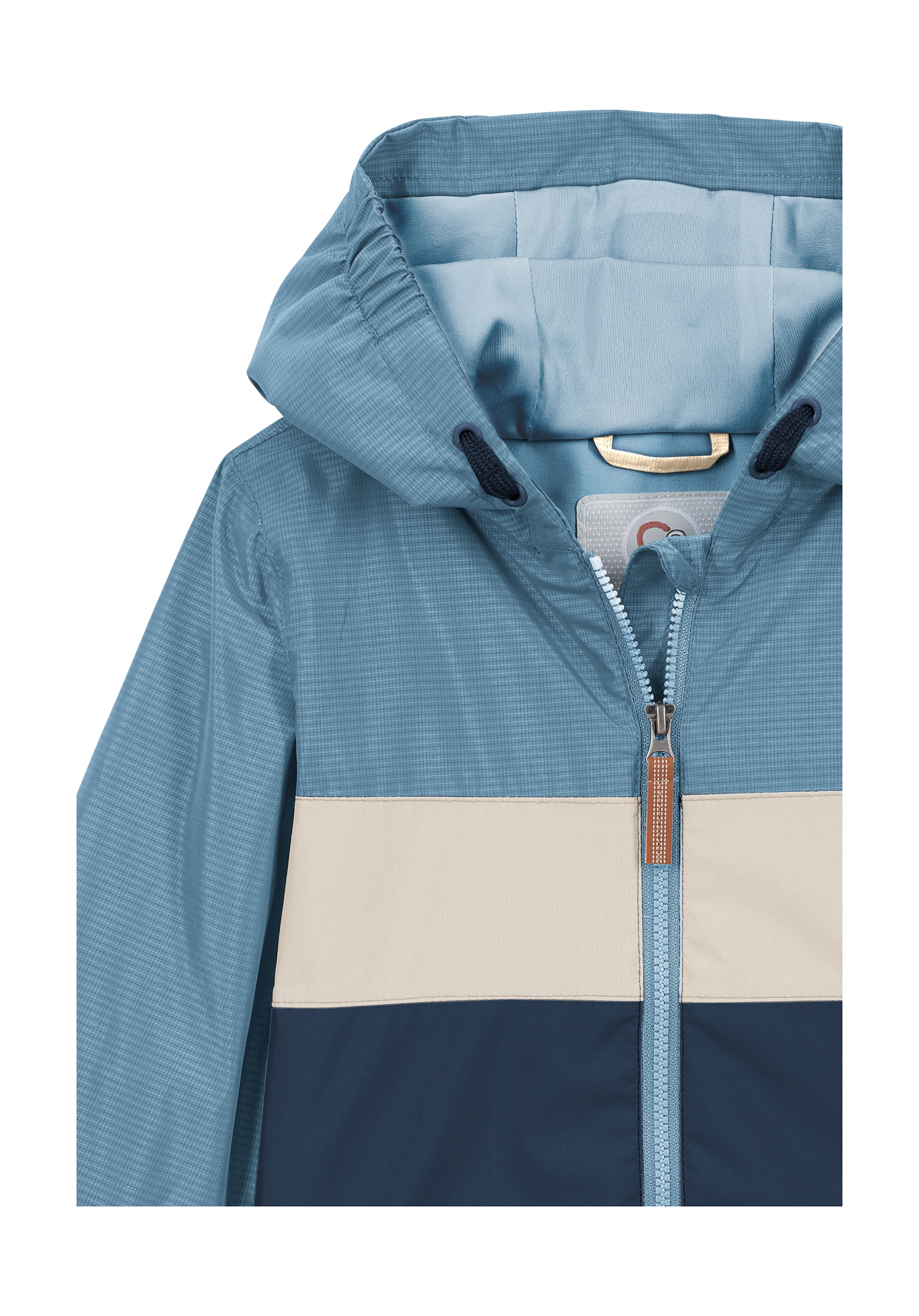 first instinct by killtec Funktionsjacke »FIOS 6 MNS JCKT« Wasser- und winddichte Kinderjacke mit Kinnschutz und Namensetikett