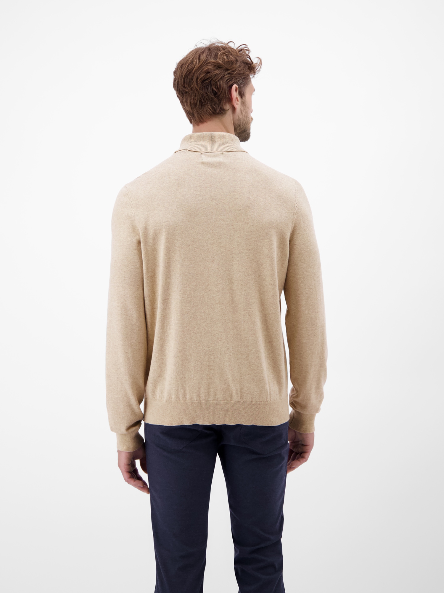 LERROS Pull à col roulé »Herren Rollkragen-Strickpullover«
