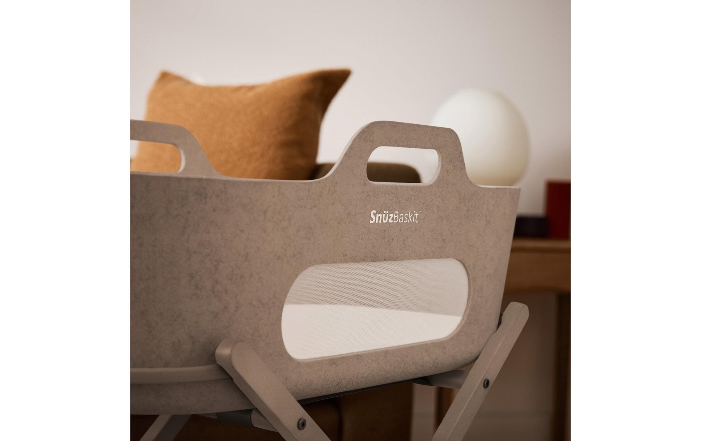   Lit bébé »Snüz Baskit Moseskorb & Ständer Set Mocha«