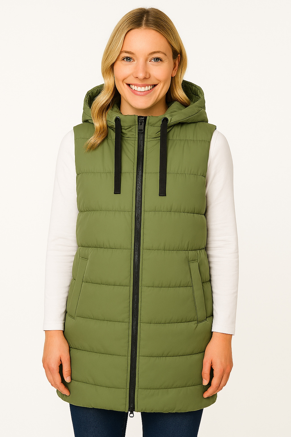 ONLY Gilet matelassé »ONLREGITZE PUFFER HOOD WAISTCOAT OTW ZL«