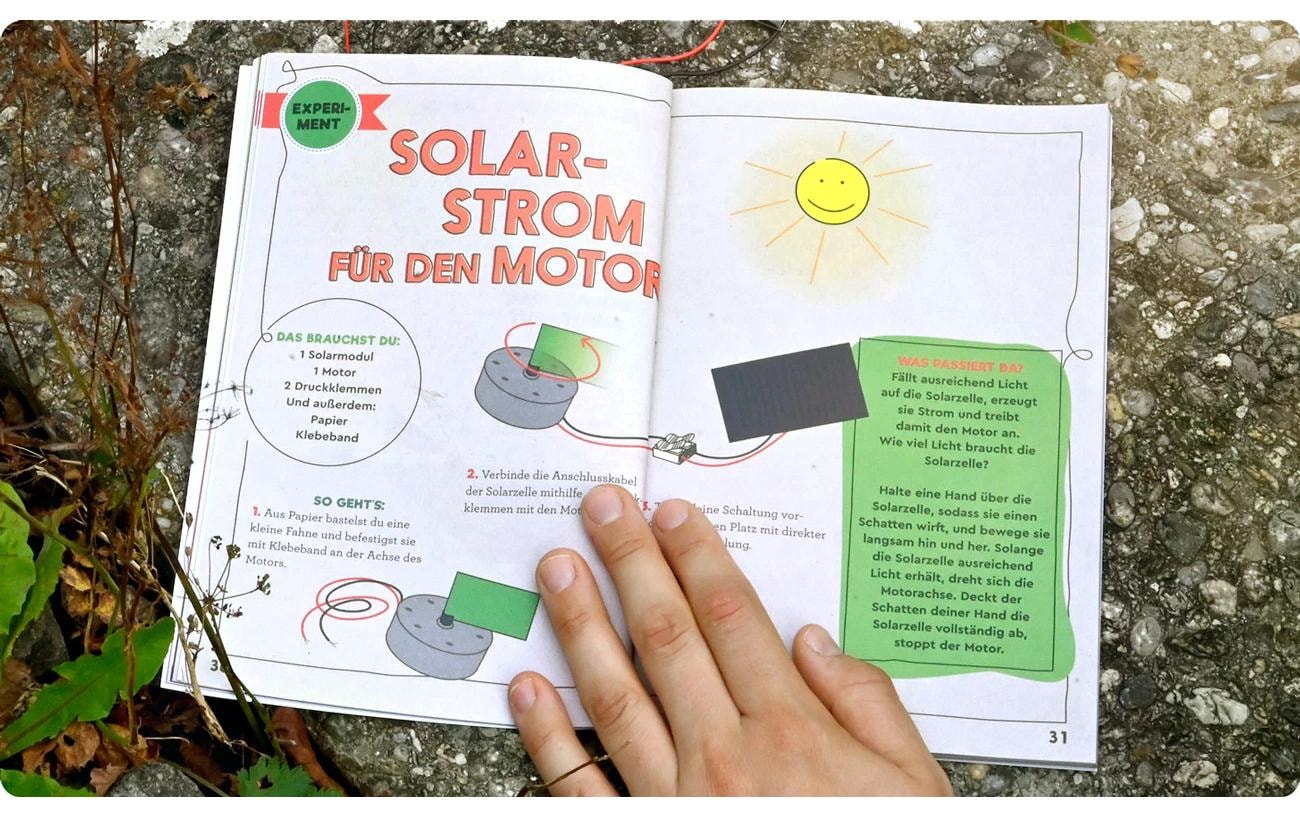 Franzis Experimentierkasten »GEOLINO Erneuerbare Energien - Deutsch«