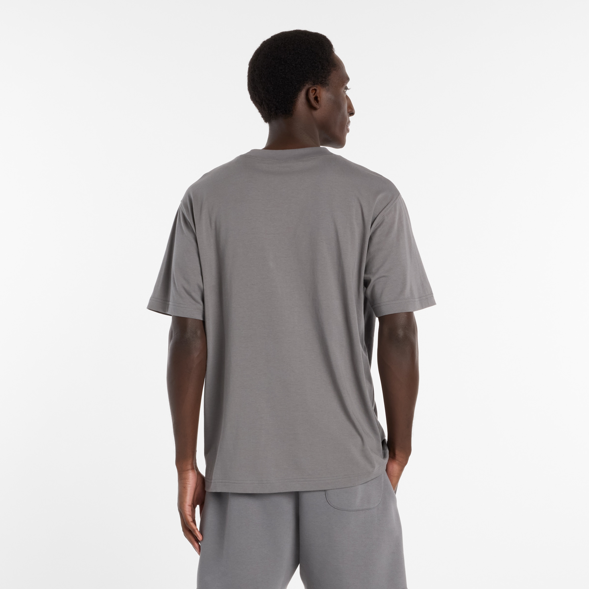New Balance mit modernem Print-Design, Kurzarm, aus Baumwolle