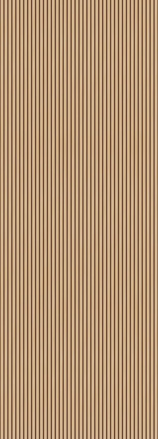 queence Fototapete »Paneele in Holzoptik« 3D-Optik | Holz | bedruckt | clean | gestreift | seidenmatt glatt Wandpaneele, selbstklebend, Tapete, Sticker, Wanddeko, Holzoptik