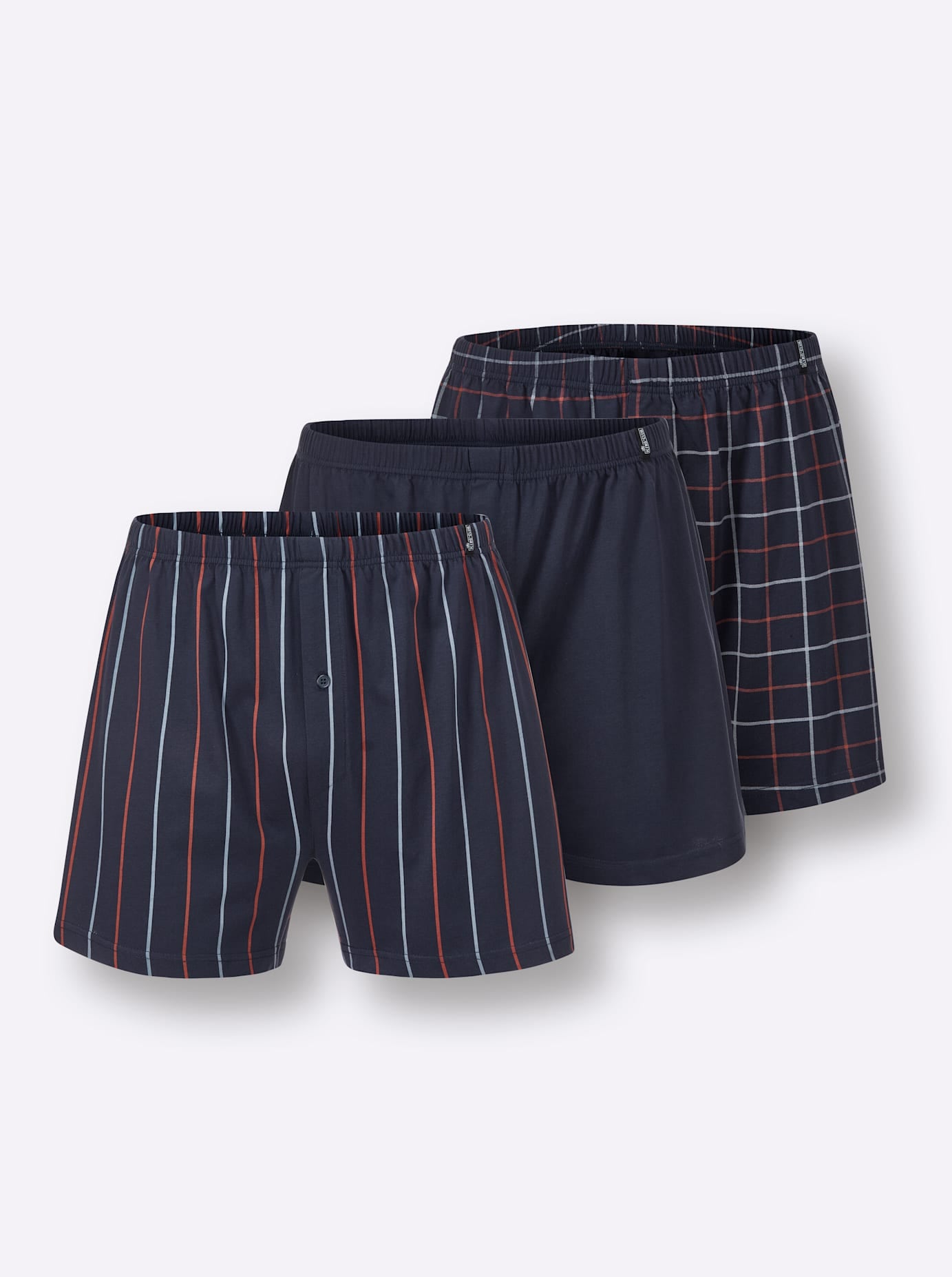 Kings Club Boxershorts 3 Stk. tlg.,