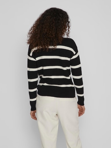 Vila Stehkragenpullover »VIRIL MOCKNECK L/S  KNIT RIB TOP 2- NOOS«