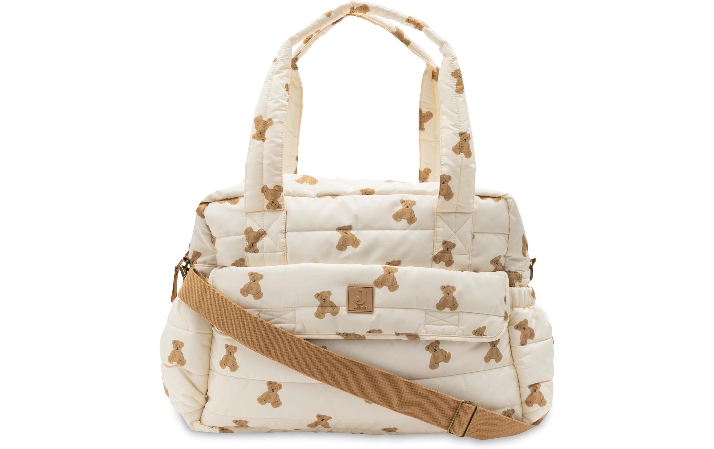 Jollein Sac à langer »Mini Teddy Bear« Geräumige Tasche für unterwegs mit Baby