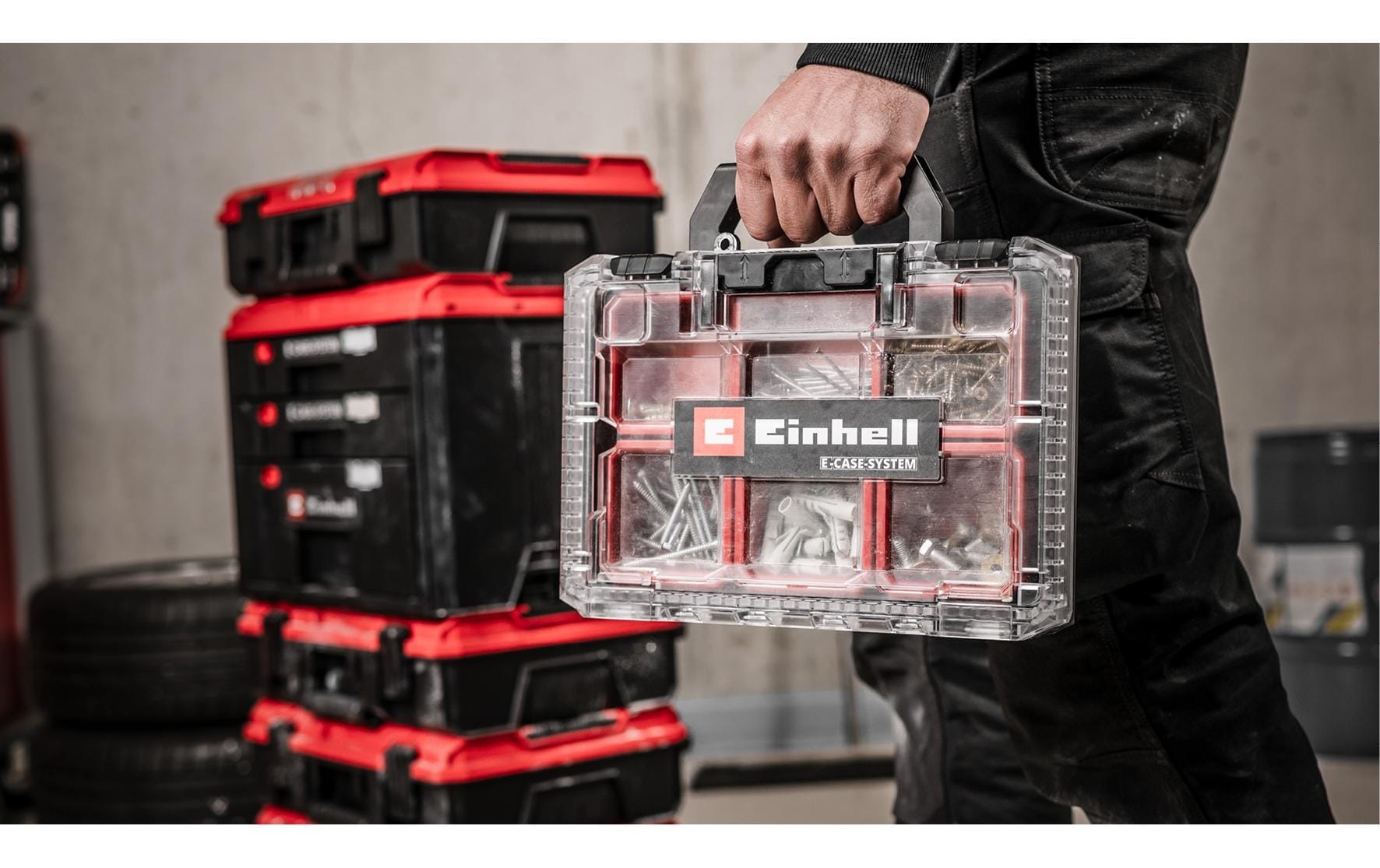 Einhell Werkzeugkoffer »E-Case Half Size«