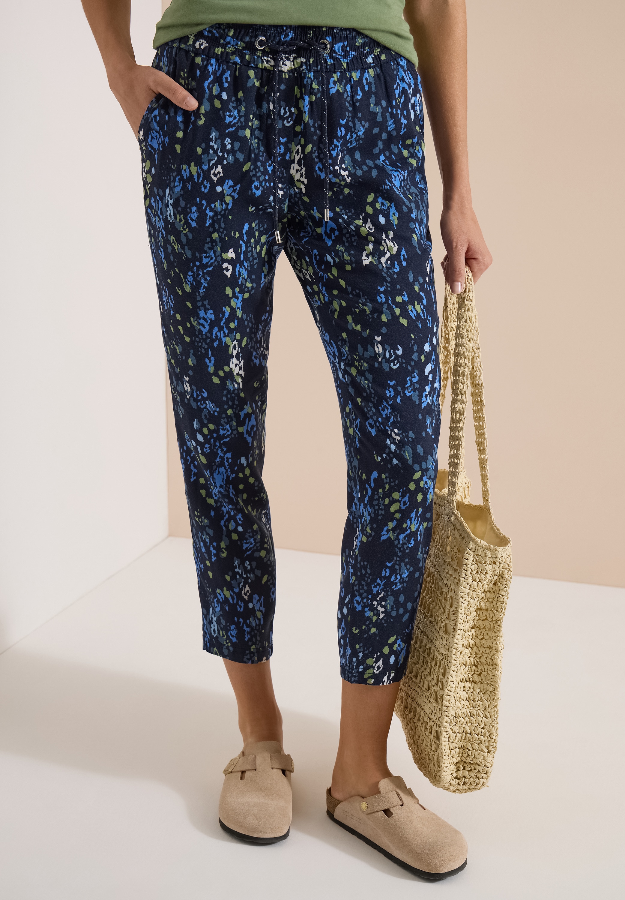Cecil 7/8-Hose »Style Chelsea«  Sommerhose, grafisches Muster, Elastikbund