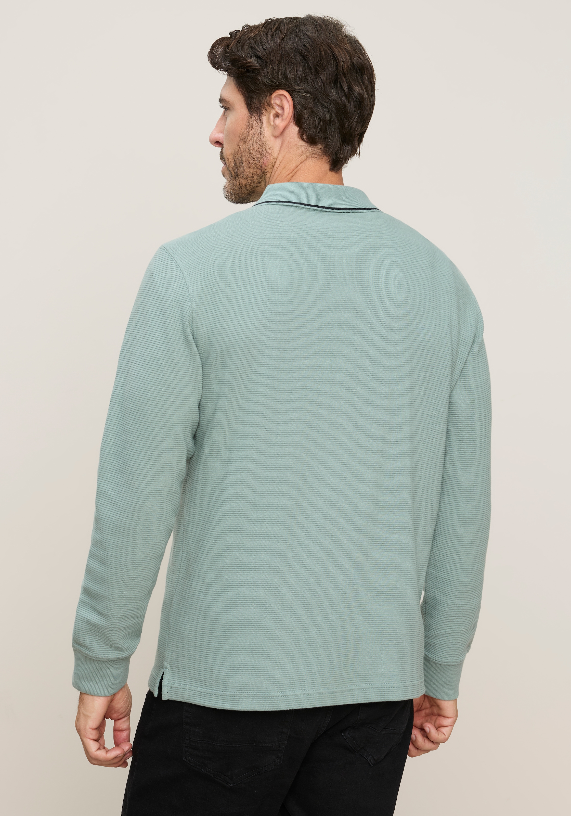 Man's World Sweatshirt »mit Polokragen«, Bequem wie ein Sweatshirt. Smart wie ein Polo.
