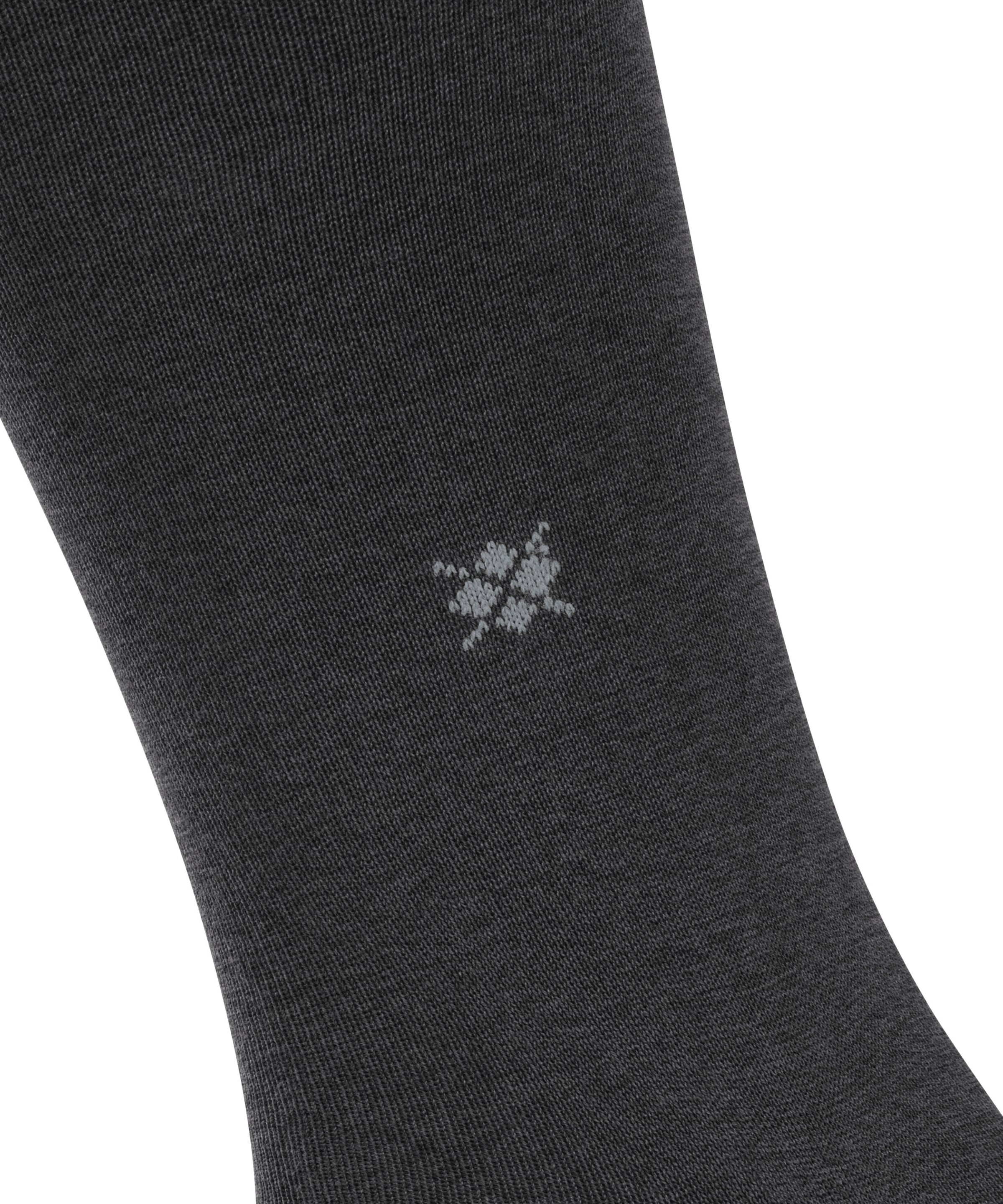 Burlington Mi-bas »Dublin« Taille unique 40-46, uni, logo tricoté