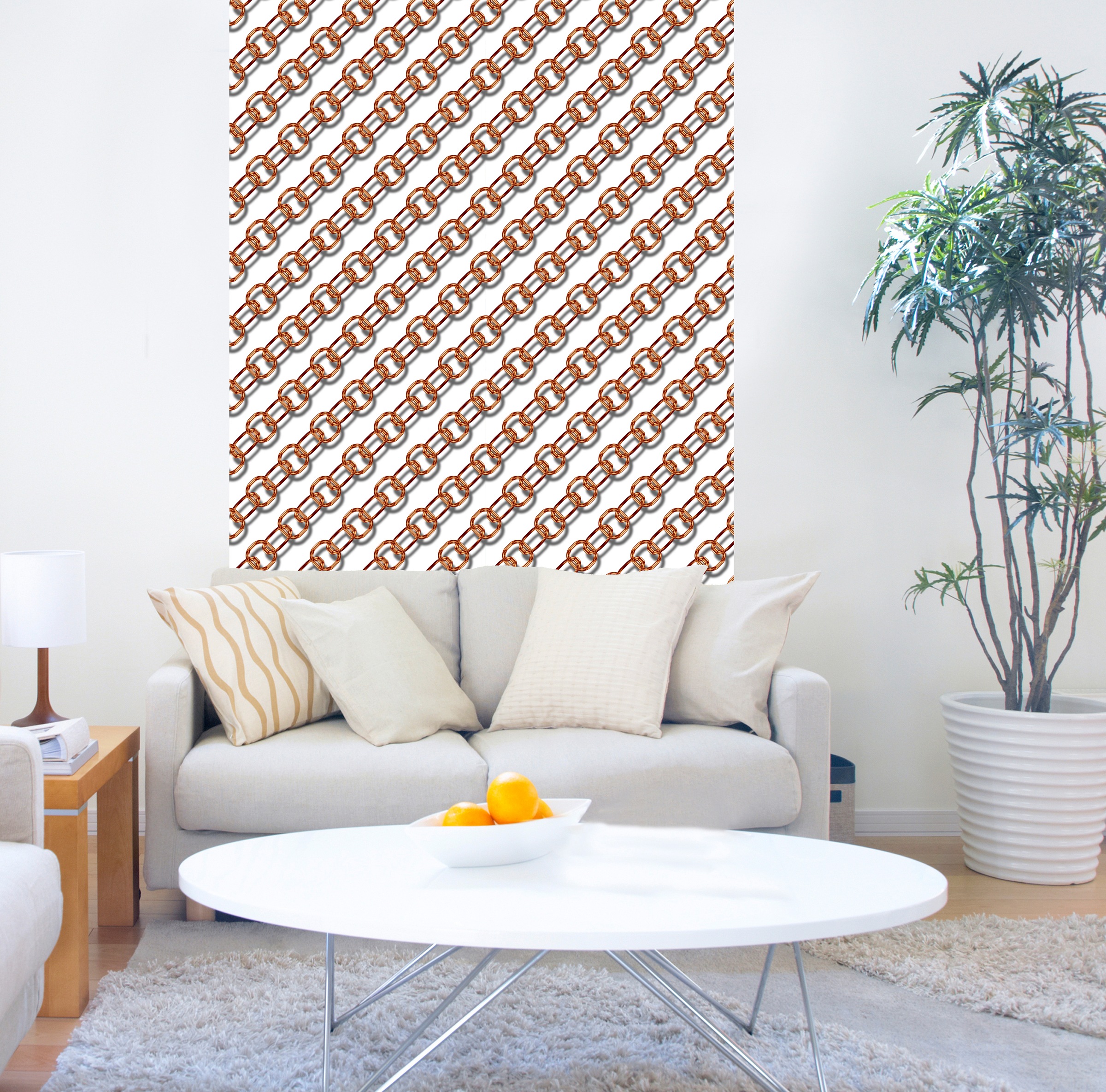 queence Papier peint vinyle »Iorhieshi« imprimé 90x250cm, selbstklebend, kinderleichte Anbringung, , Sticker