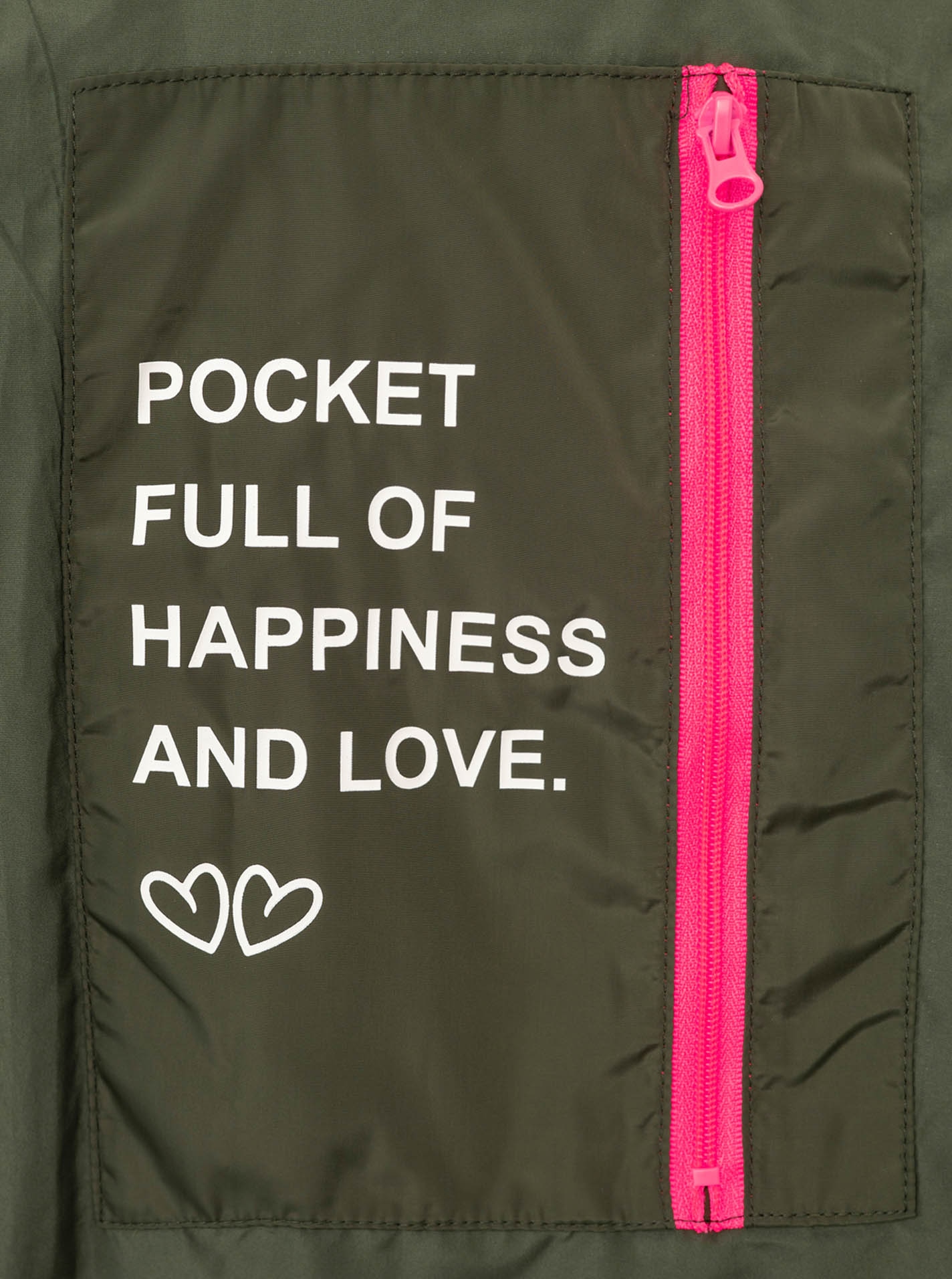 Zwillingsherz Gilet long »„ZH Patch“« avec capuche, fermeture éclair devant et sur les côtés, poches, écussons