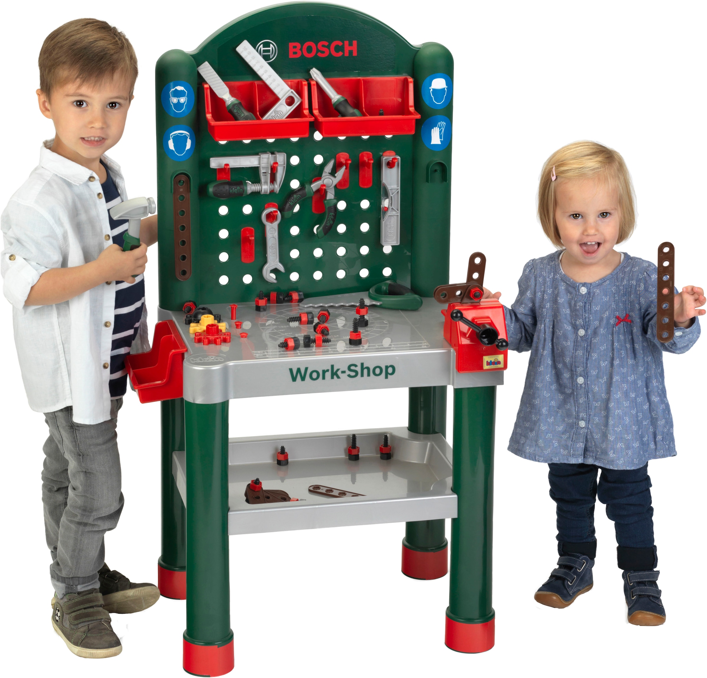 Klein Spielwerkbank »BOSCH-Work-Shop« Made in Germany