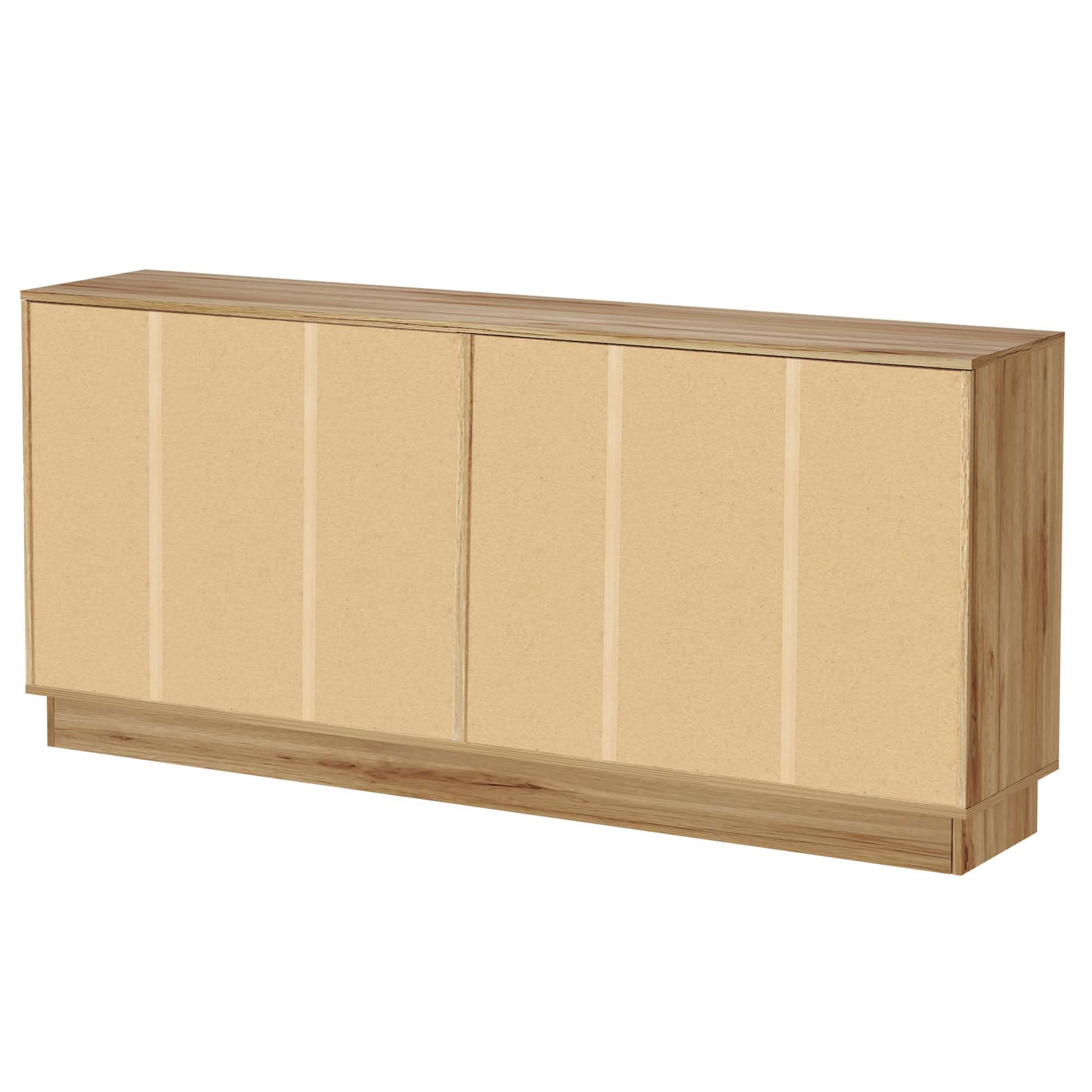 GOODproduct Sideboard »Angers« Kommode, Push-to-open, 4 Türen, Breite 180 cm