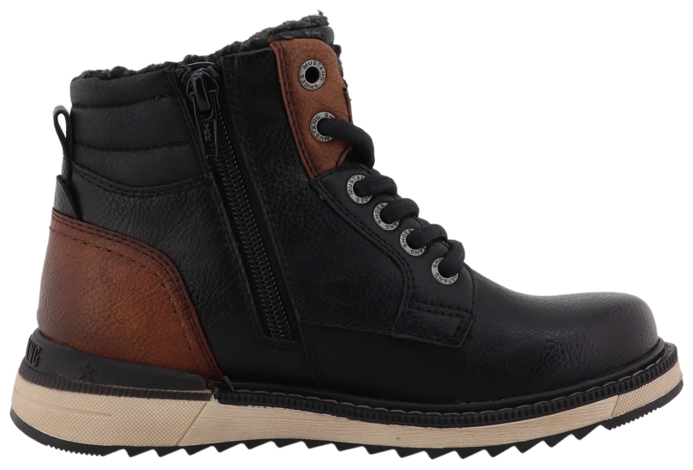 Mustang Shoes Bottes d'hiver »Donato«  bottes à lacets, bottes outdoor avec membrane TEX