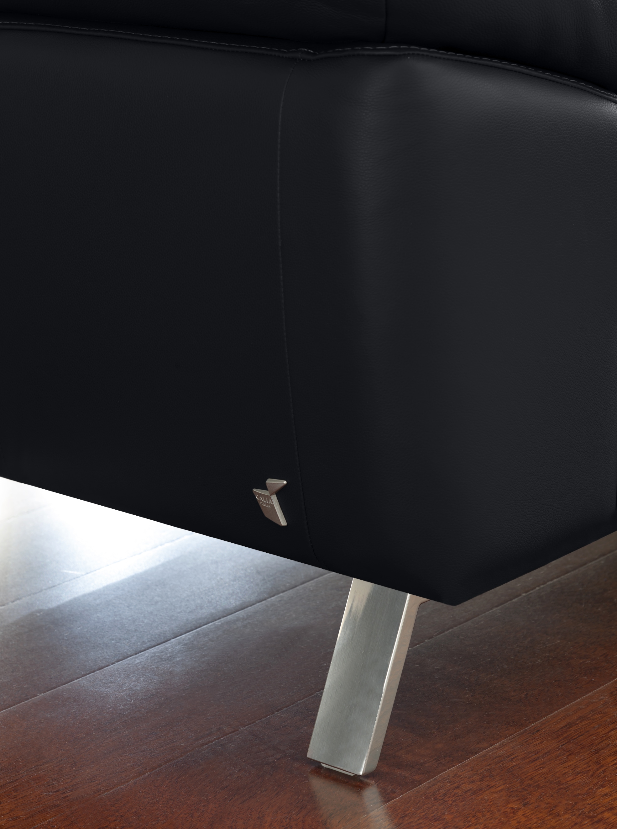 CALIA ITALIA Ensemble rembourré »Roby« Set, 2 cuis tlg. in Leder, mit elektrischer Relaxfunktion