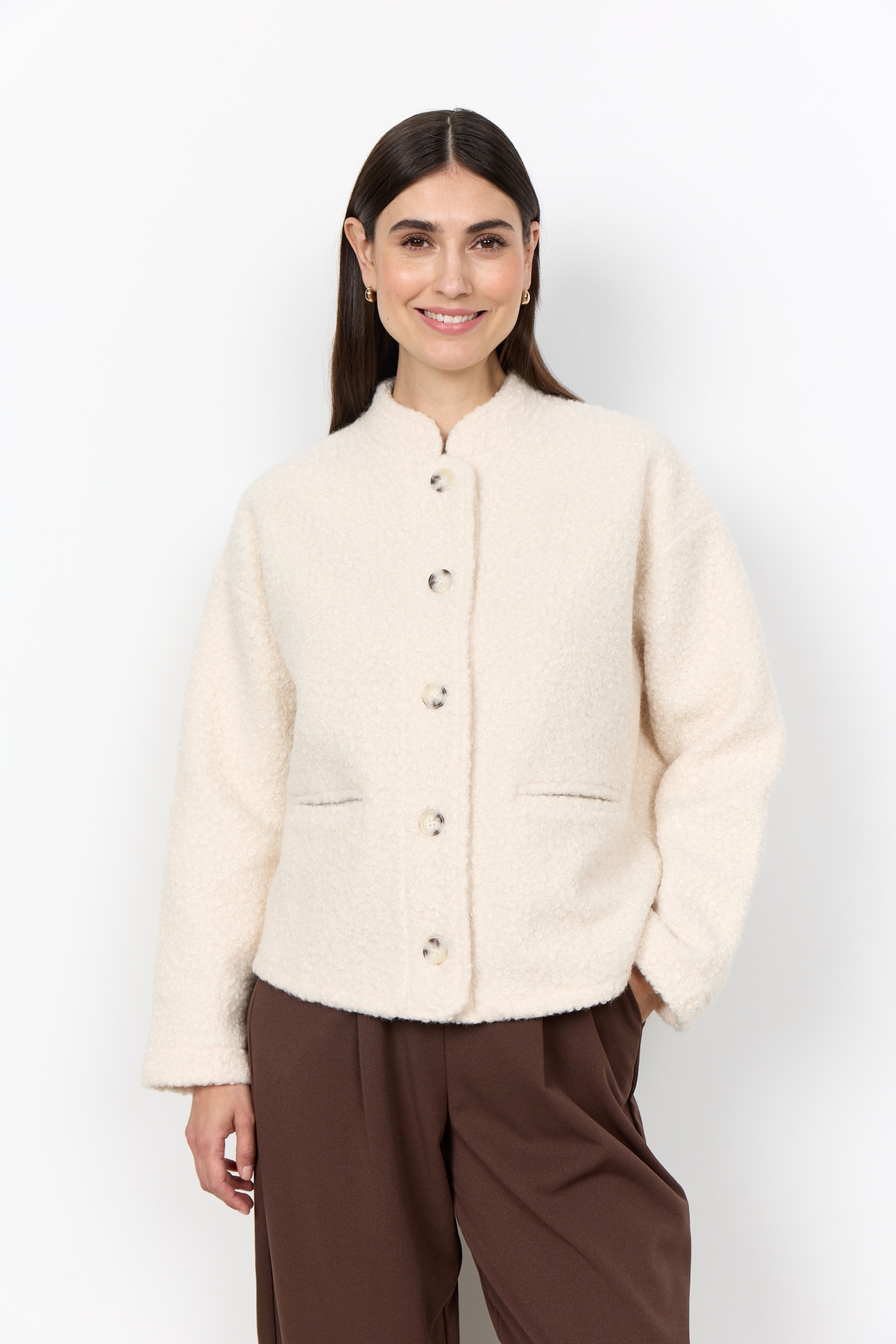 soyaconcept Veste courte »SC-SHAIMA 1« Kunstfaser