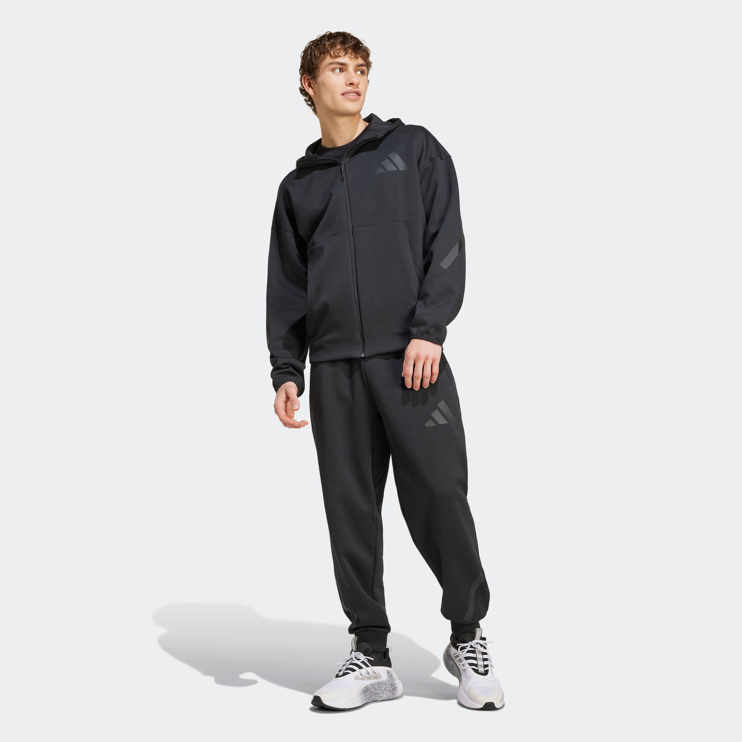 adidas Sportswear Sweat à capuche »M Z.N.E. FZ«, für sportliche Aktivitäten, aus Polyester und Baumwolle
