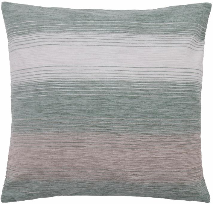 HOMING Dekokissen »Linn« Farbverlauf, modern, Streifen, Kissenhülle ohne Füllung, 1 Stück