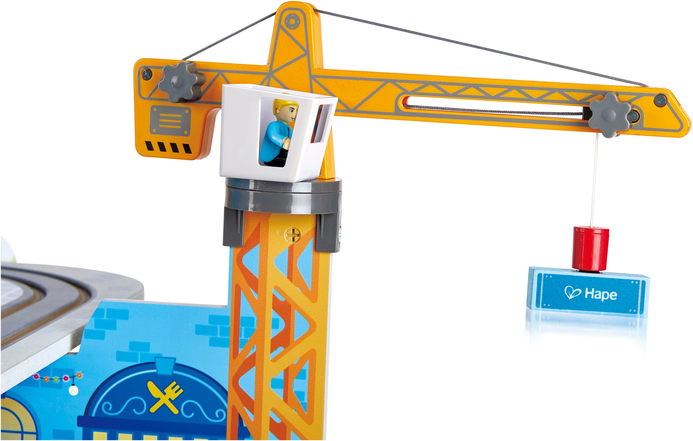 Hape Spielzeug-Eisenbahn »Mega City Eisenbahn«