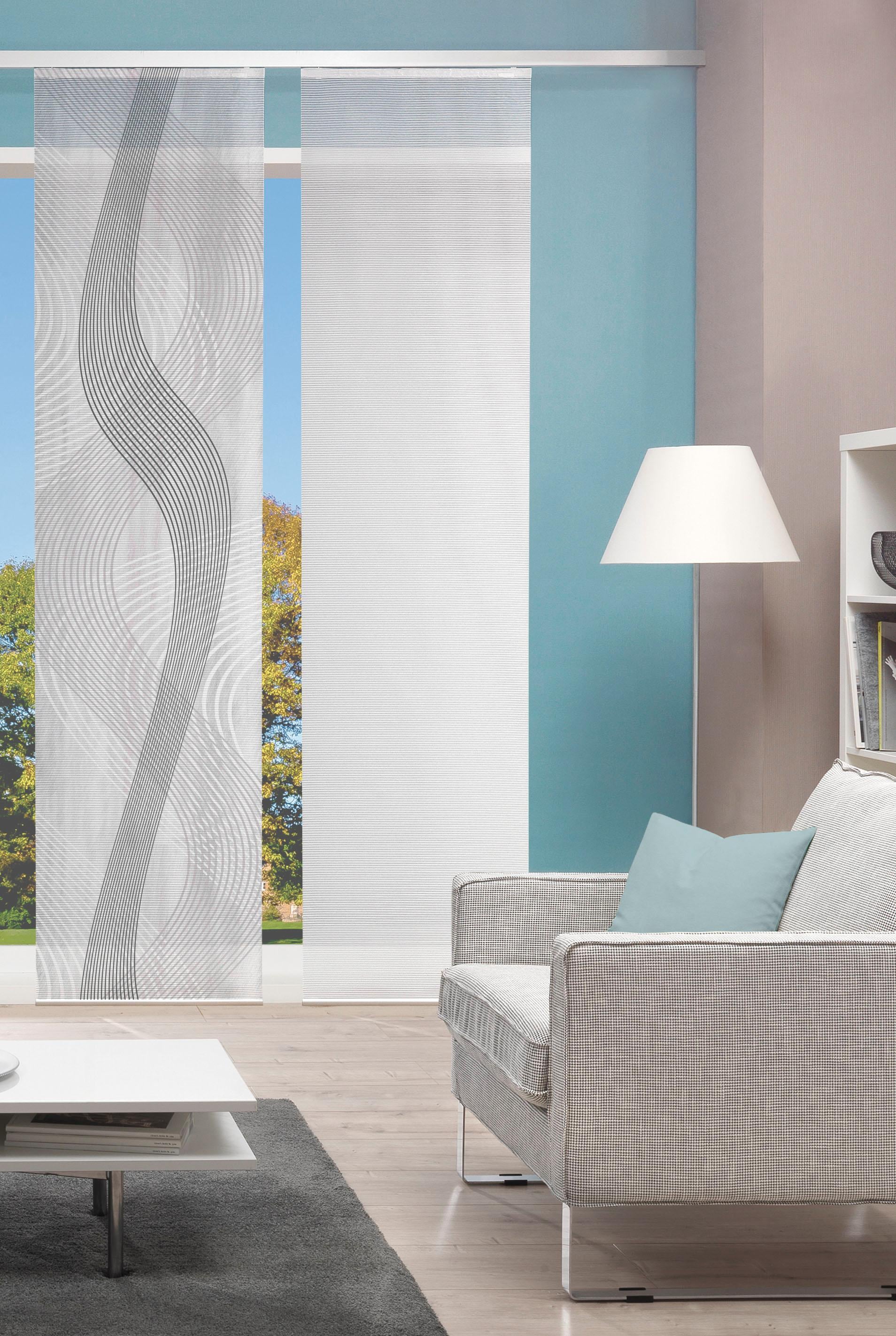 Vision S Schiebegardine »VALESI« Paneelwagen 1 Stk. tlg. HxB: 260x60, Schiebevorhang Bambus-Optik Digitaldruck