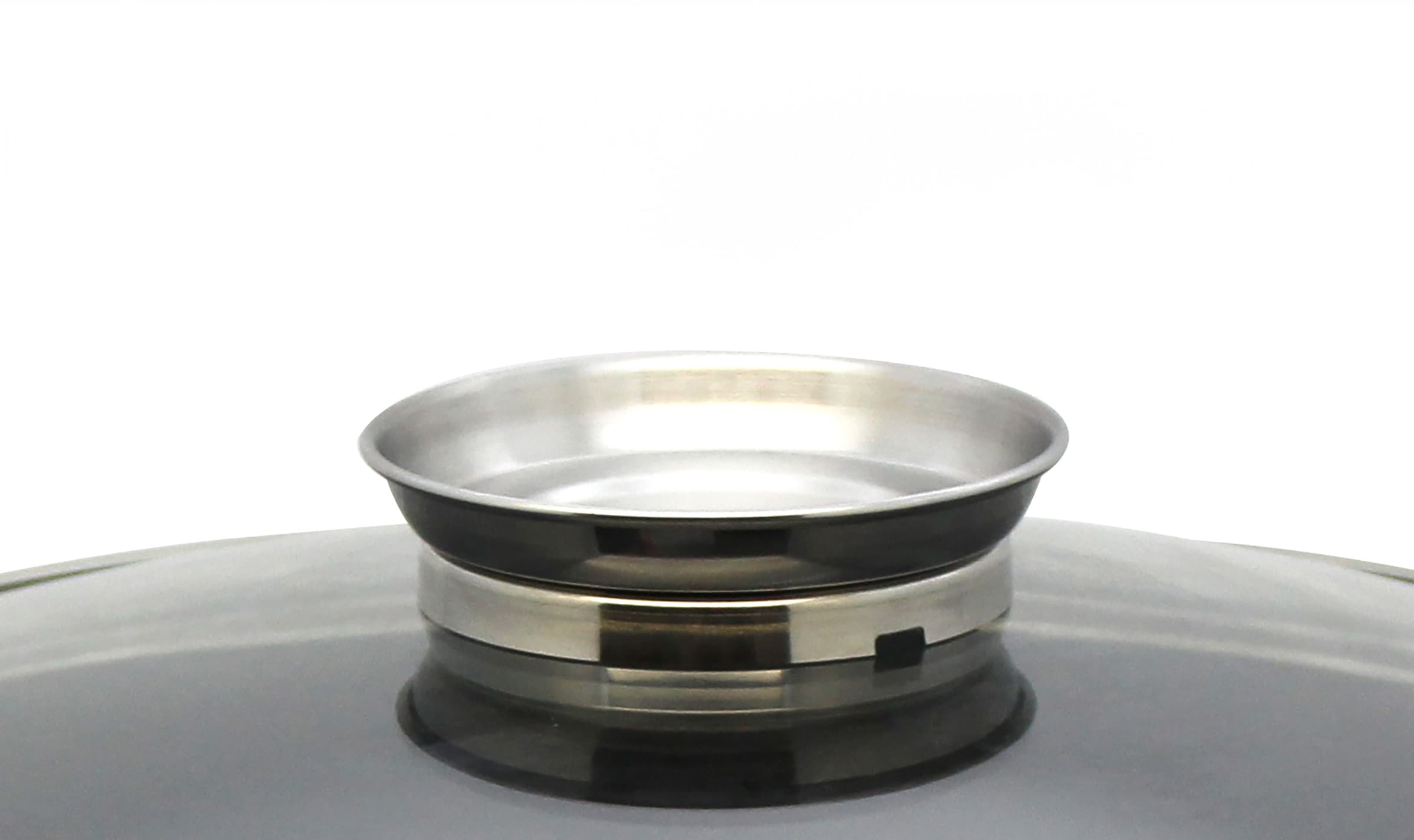 Elo Poêle de service »Rubino, Pfanne mit Glasdeckel« Aluminiumguss 1 cuis tlg. mit Glitzer-Glamour-Effekt aussen