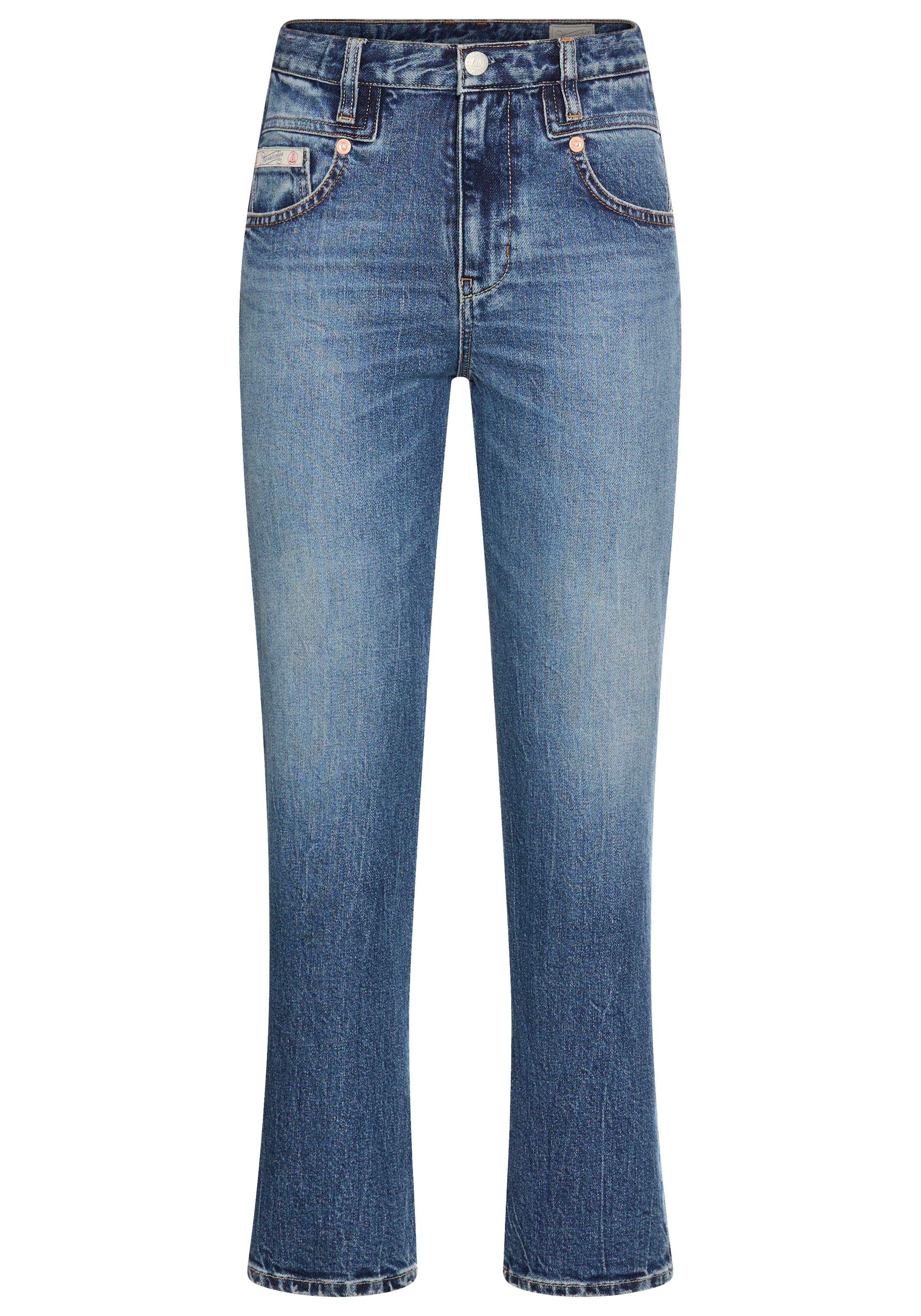 Herrlicher Jeans à 5 poches »Breezy Cropped Denim« Straight Fit