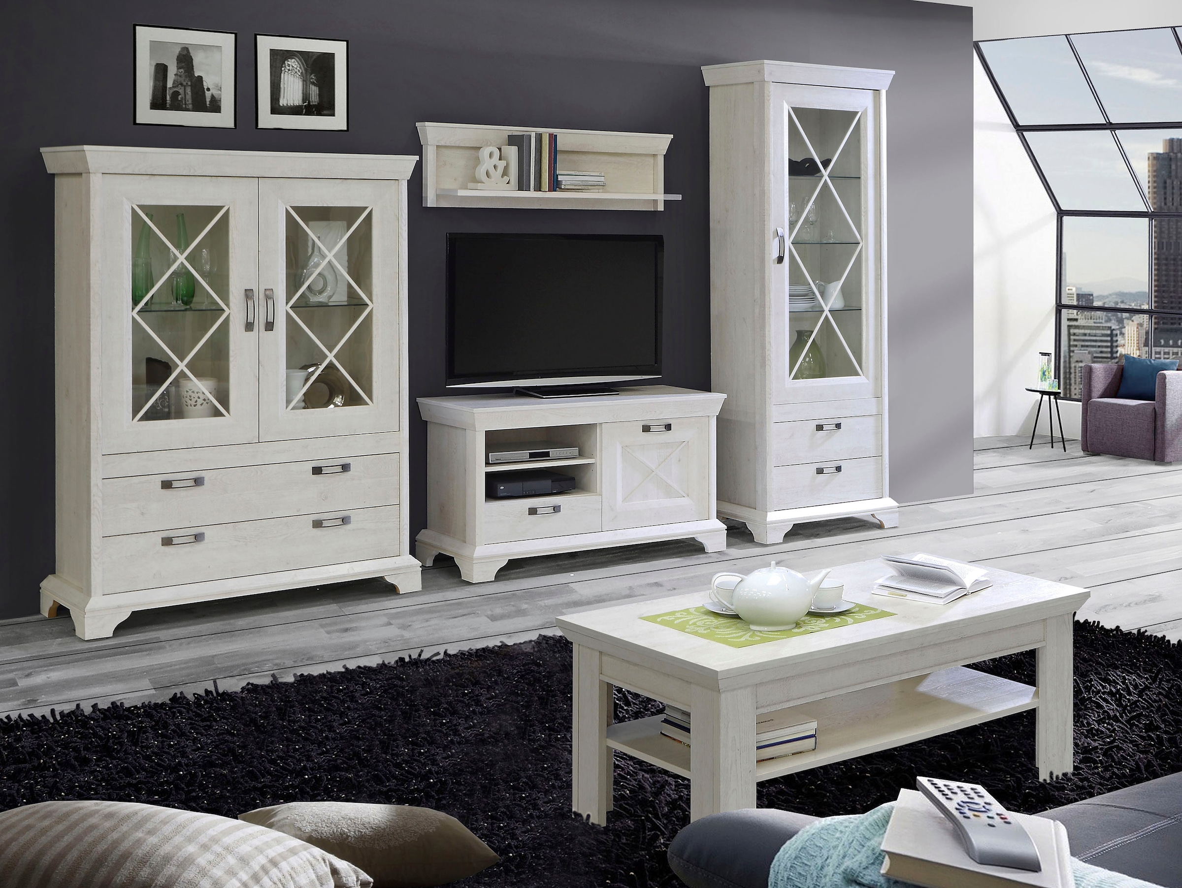 FORTE Lowboard »KashmirTV-Board, TV-Schrank« Breite 122 cm
