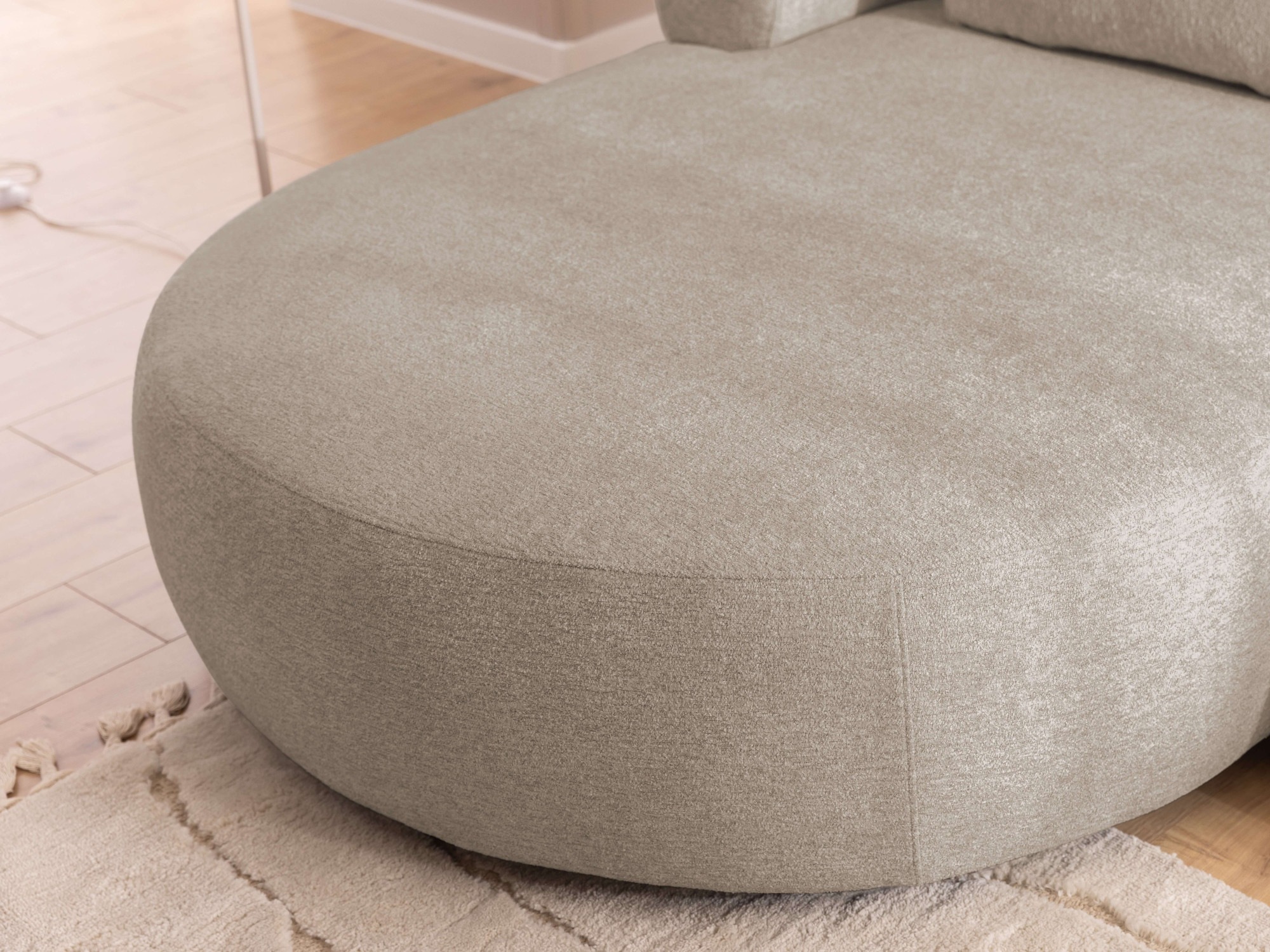 Home affaire XXL-Sessel »LUSSAC Loveseat extra tief, grosse Sitzfläche, Masse B/T/H: 123/158/78cm« hoher Sitzkomfort und modernes Design, Sofa ohne Bettfunktion