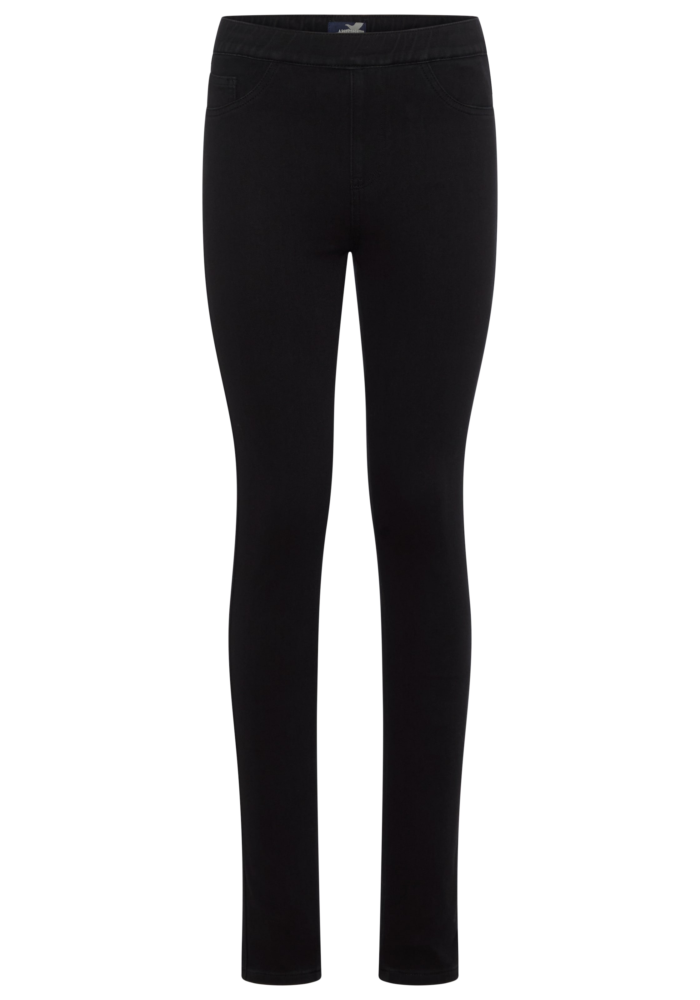 Arizona Jeggings en jeans »im 4 Way Stretch, Quer- und Längselastisch, Skinny« coupe skinny, coupe très ajustée, taille normale, aspect uni
