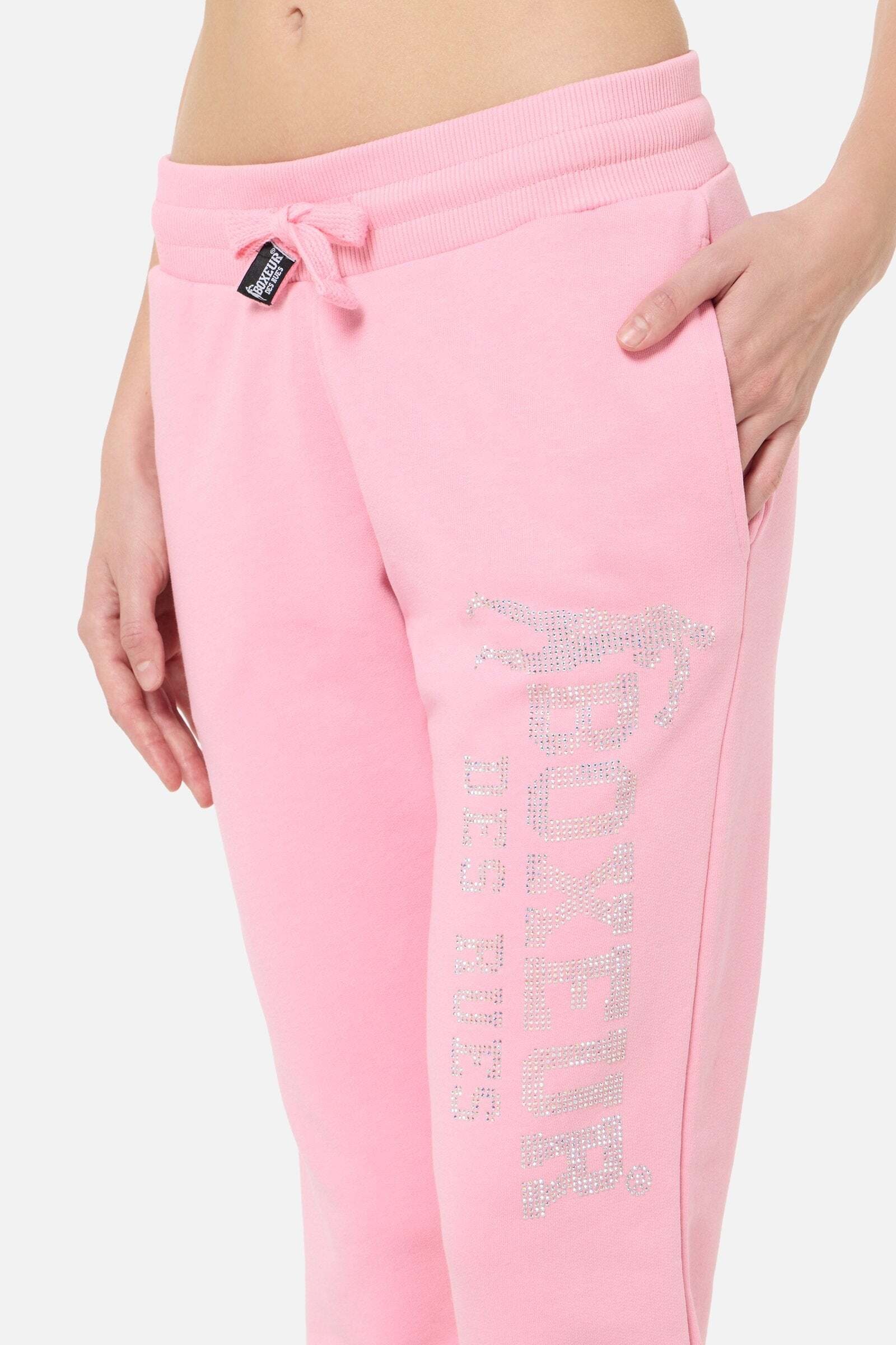 BOXEUR DES RUES Sweatpants »BOXEUR DES RUES Jogginghose Rhinestone Regular«