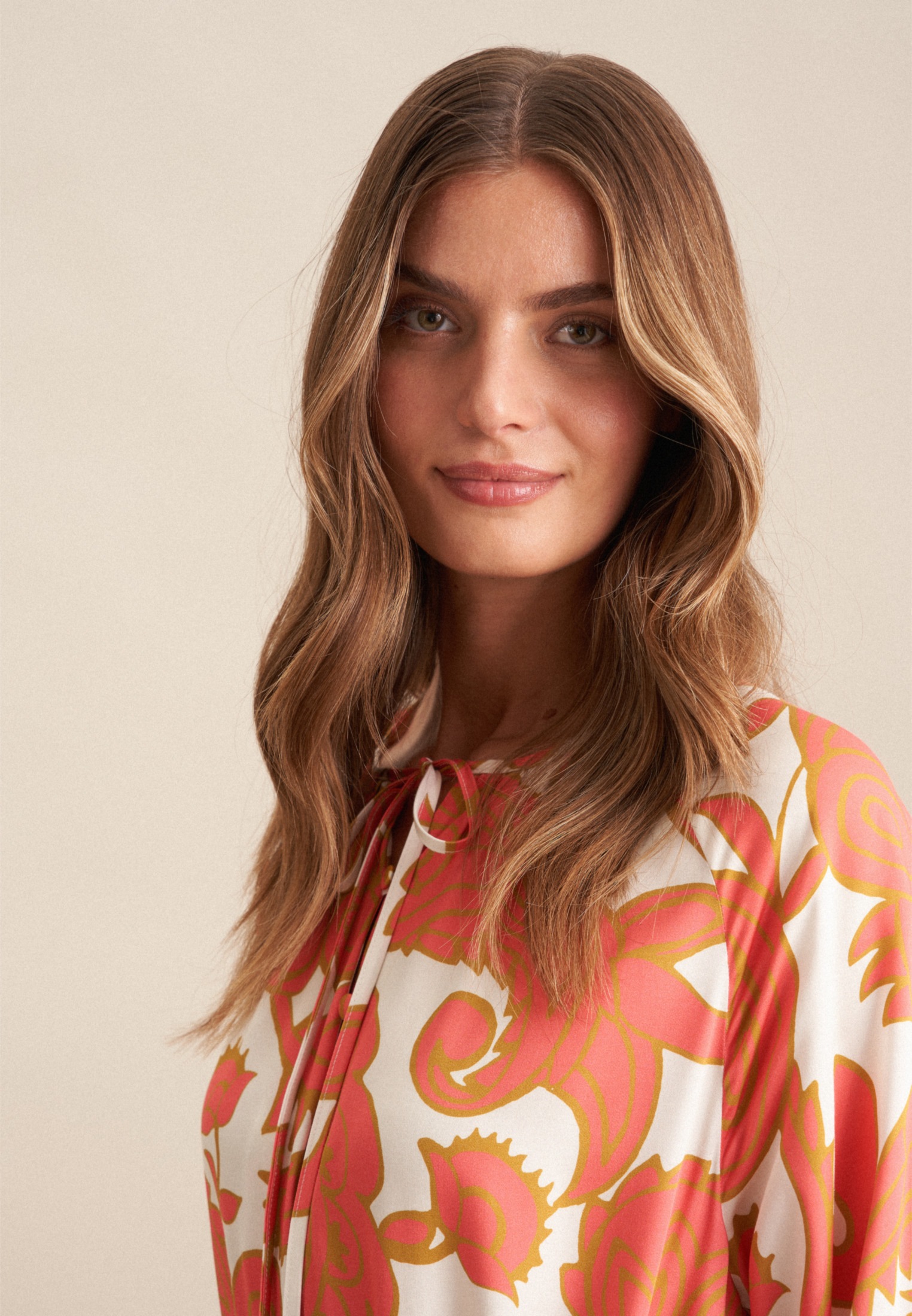 seidensticker Sommerkleid »Schwarze Rose« 7/8-Arm Rundhals Paisley